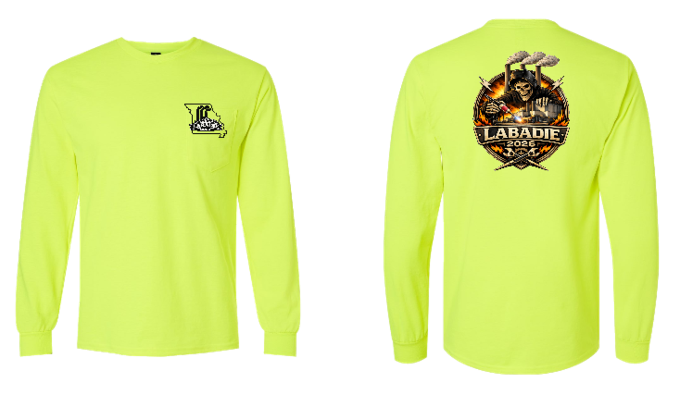 Long Sleeve - Safety Yellow