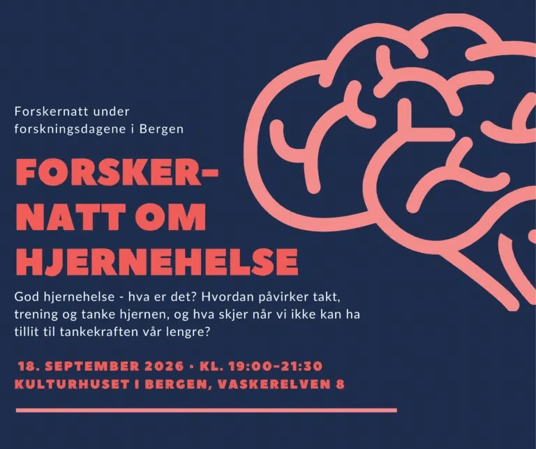 Forskernatt om hjernehelse