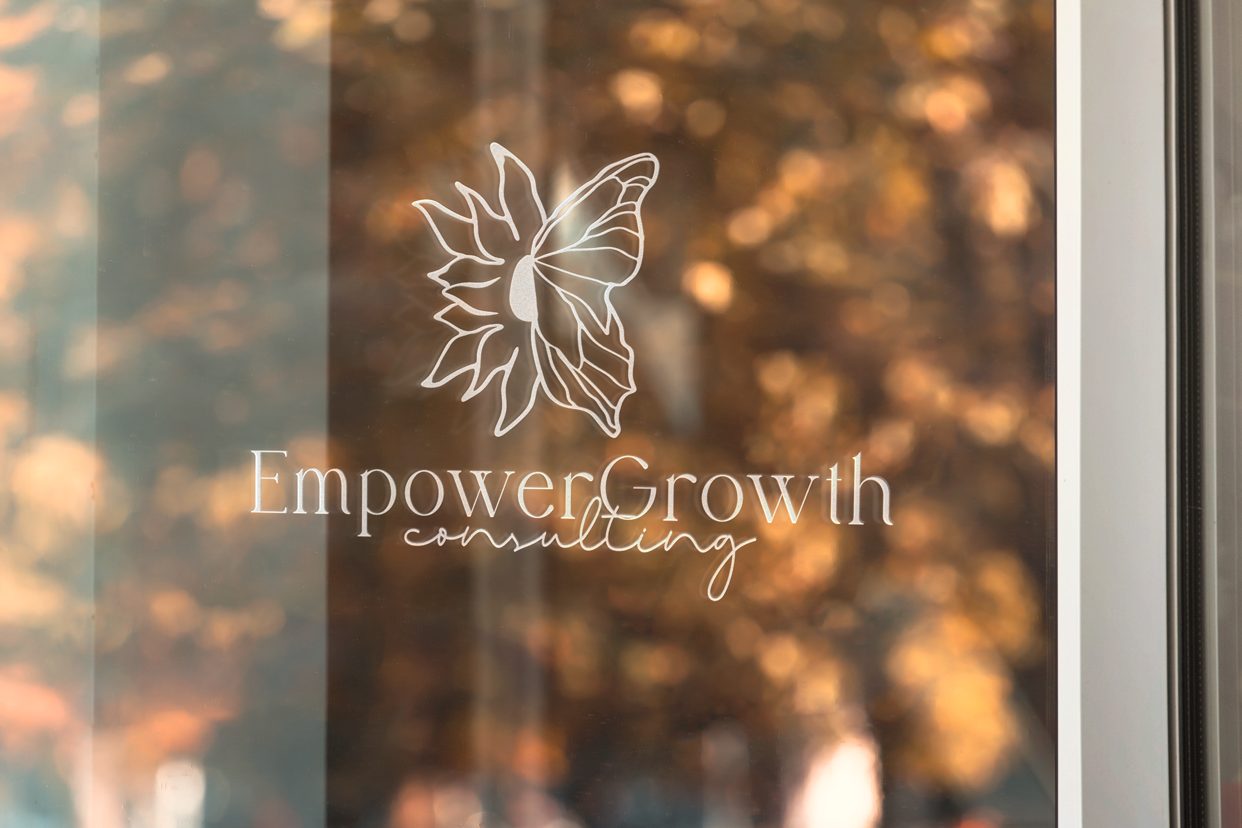 Empower Growth Consulting Window Vinyl