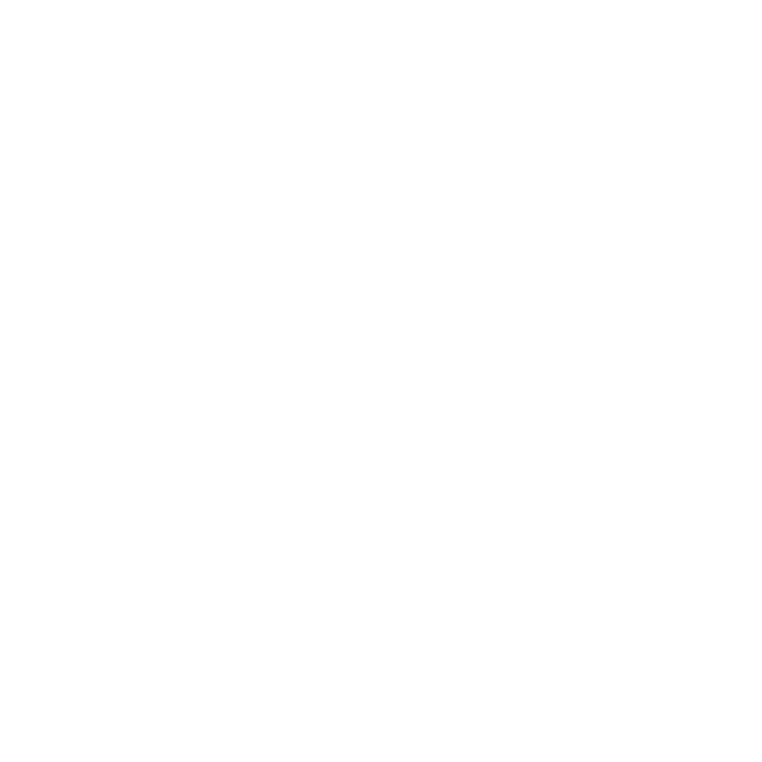 White ornate initials 'B' and 'C' on a black background.