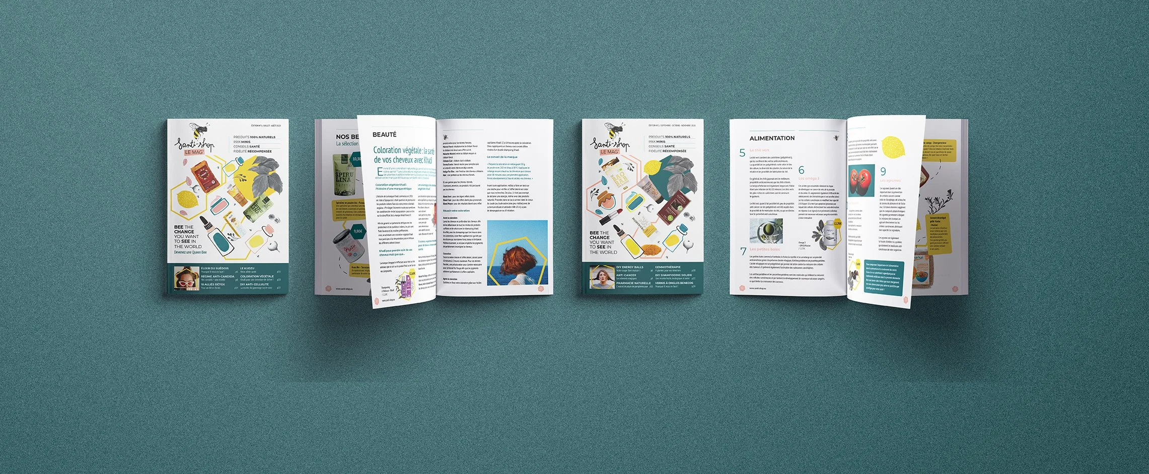 IDENTITÉ VISUELLE x Santi-Shop