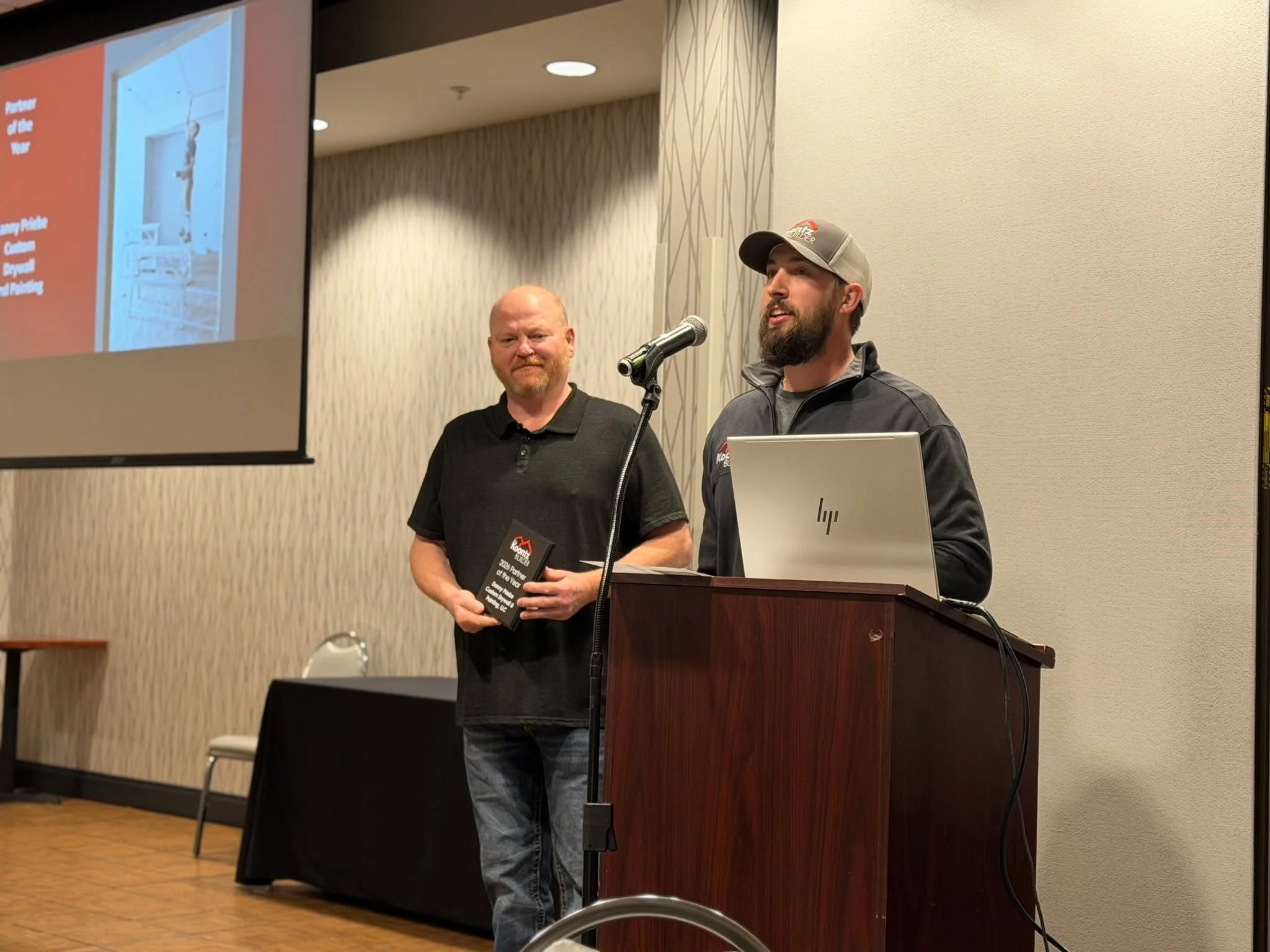 We celebrated Founder&rsquo;s Day today! A room full of our team, subcontractors, and vendors enjoyed breakfast while listening to Tim, Scott, and Matt share a few presentations. We looked back on the past year, cast vision for the year ahead, introd