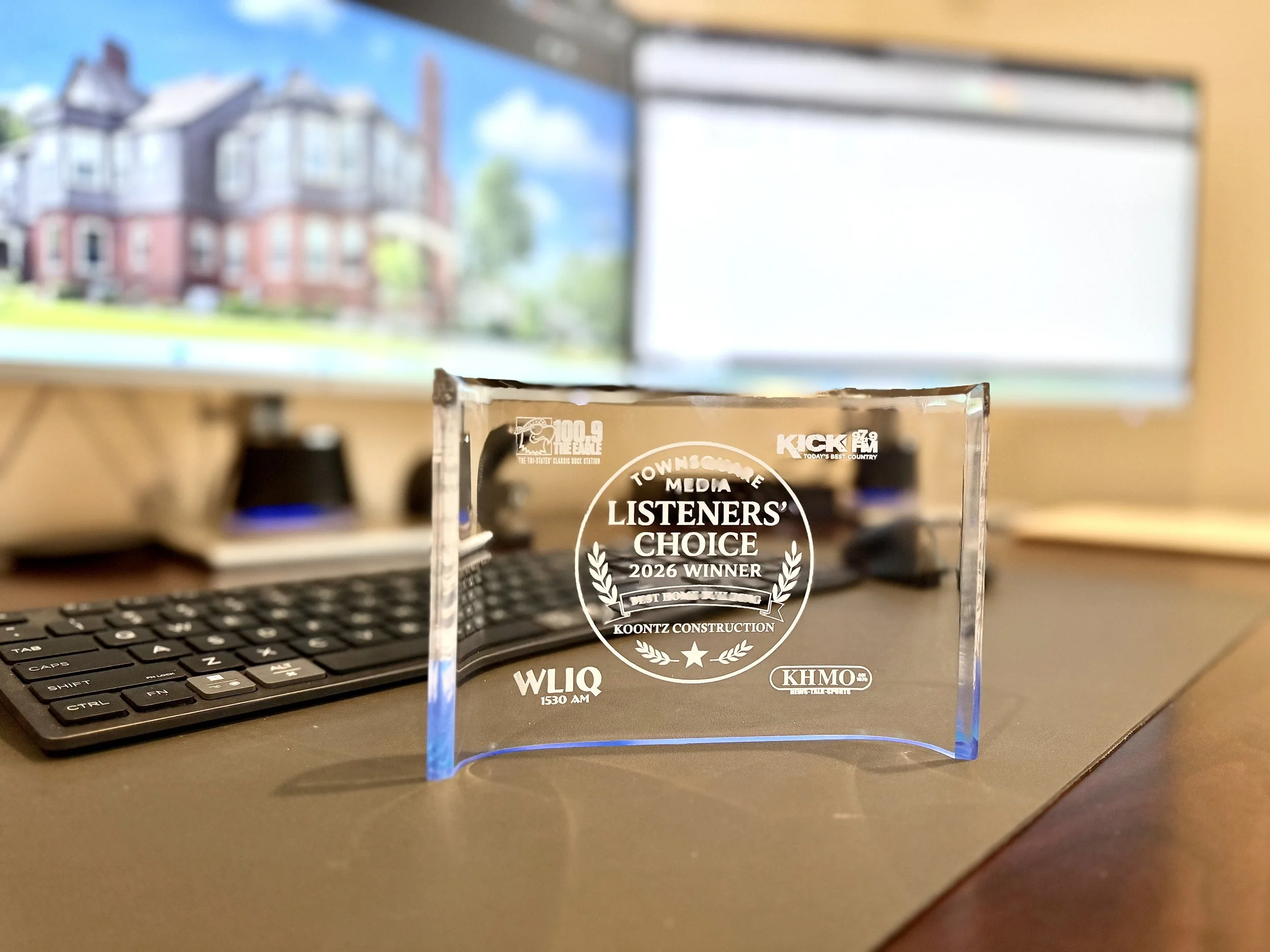 Dale Koontz Builder Named 2026 Listener’s Choice Award Winner