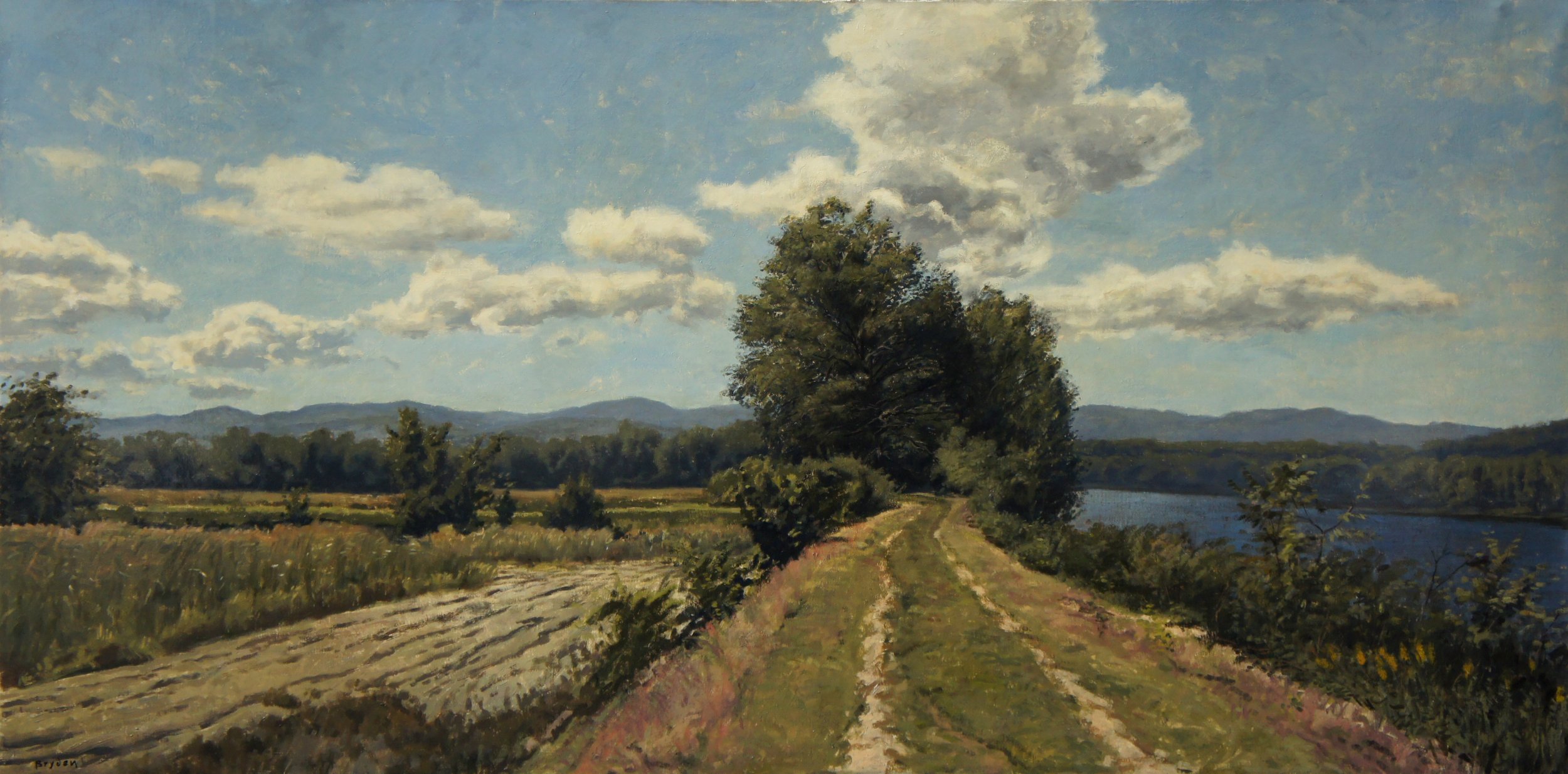 The Old Oak By The Levee 30 x 60.jpg