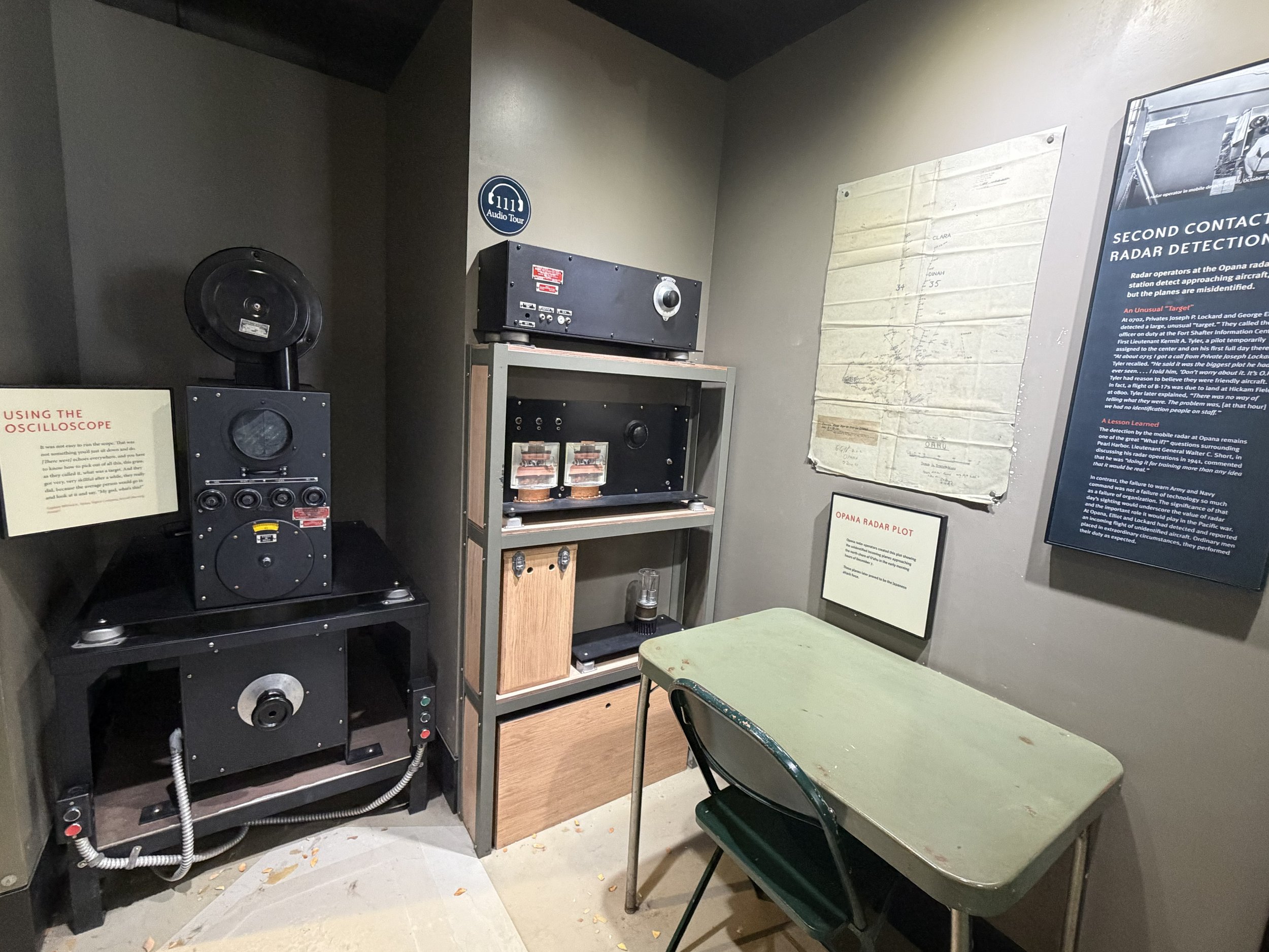 Artifacts in the Pearl Harbor museums