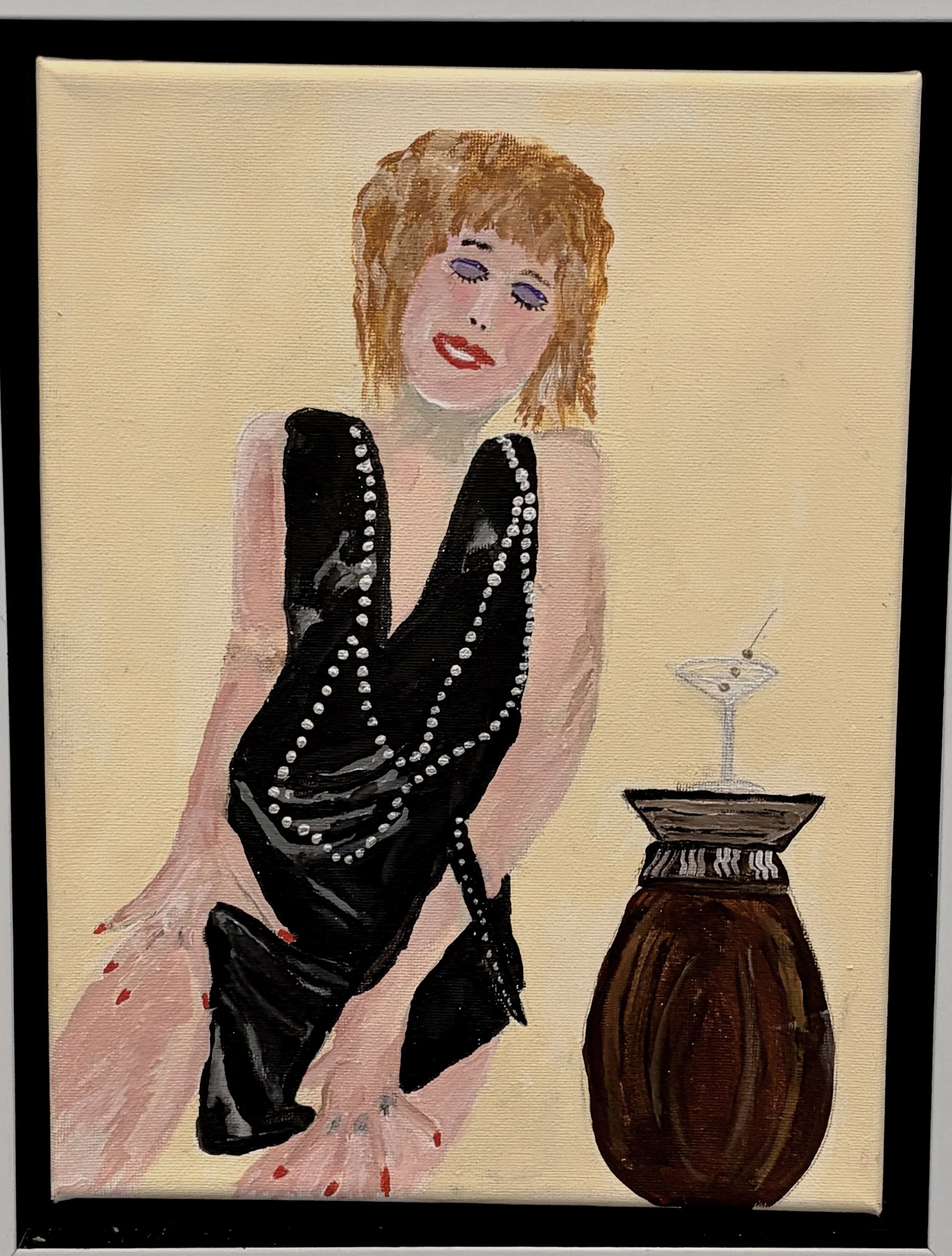 Retro Glamour Original Painting
