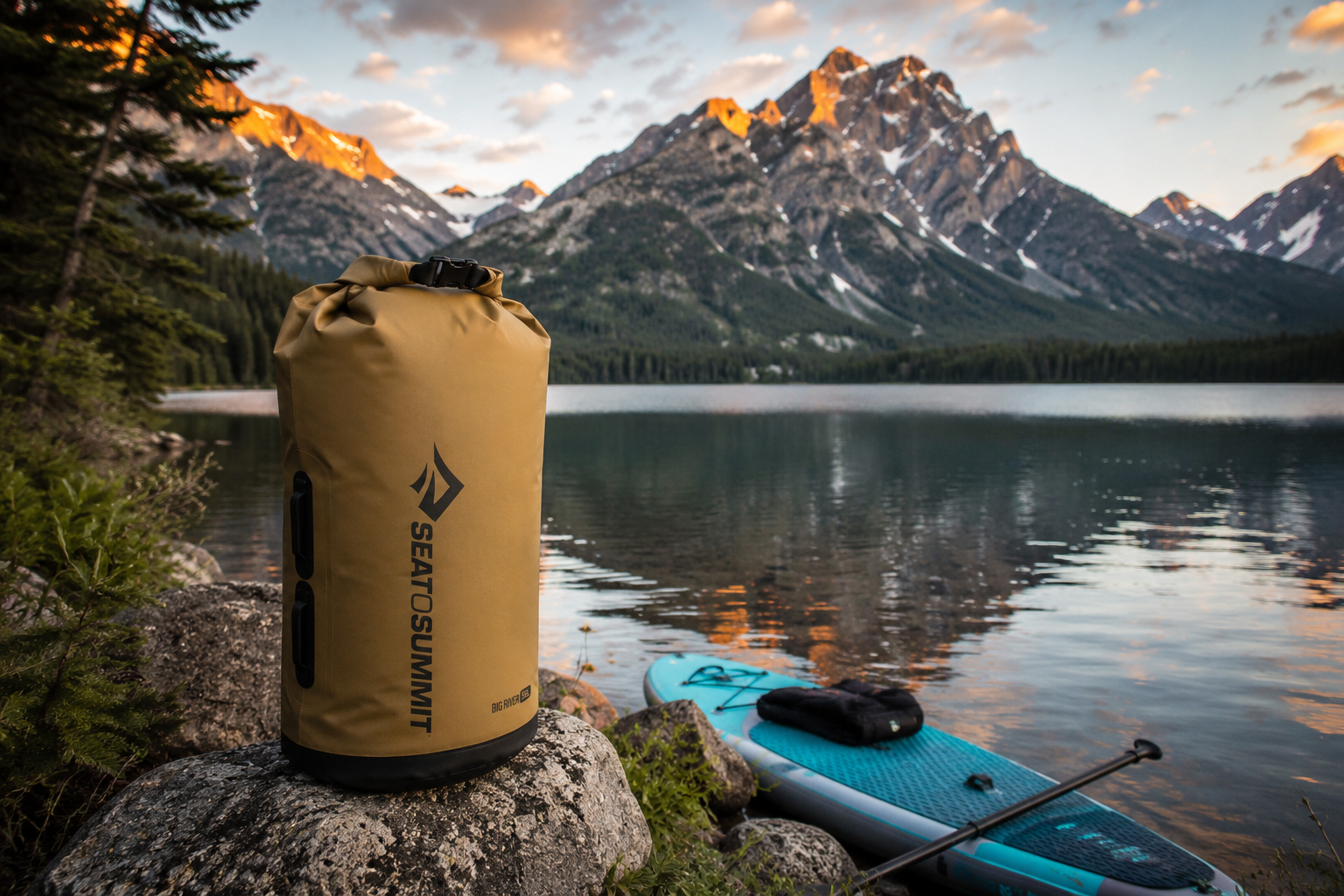 Sea to Summit Big River Dry Bag Review | The Best Dry Bag for Paddle Boarding, Kayaking, Rafting, and Outdoor Adventures
