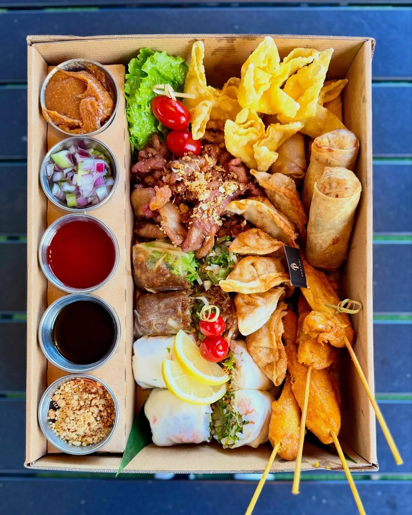 Holiday season is almost here and this gorgeous appetizer platter is one of our custom creations. It&rsquo;s not on the regular menu, but we can happily make something like this for your gathering.

If you have friends and family coming into town and