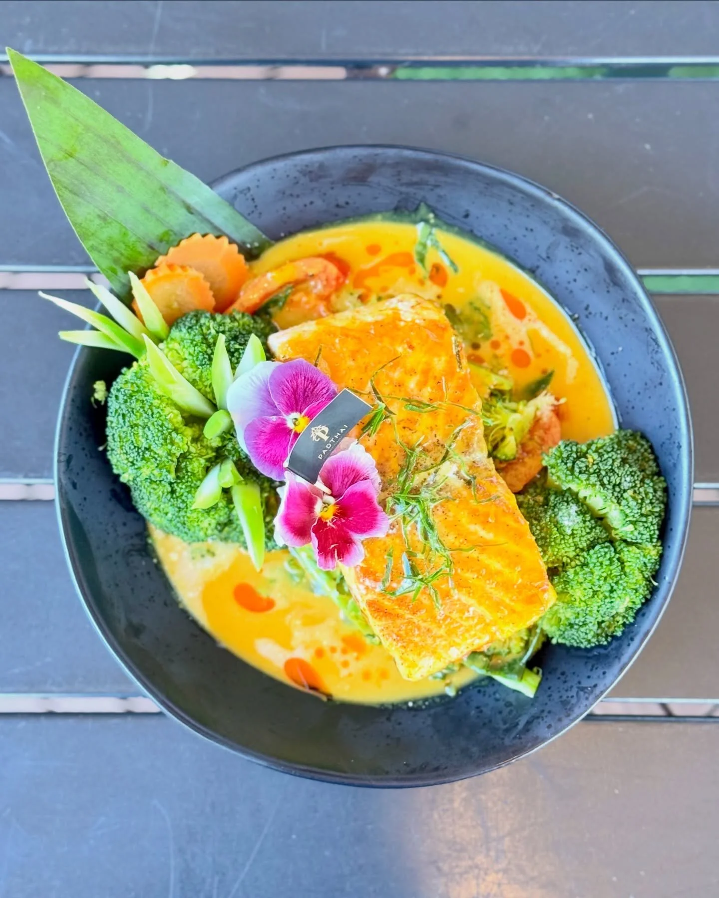 It&rsquo;s Thursday and this is calling your name.

Our Chu Chee Salmon is freshly grilled and laid over steamed vegetables, then finished with a rich red curry and tamarind sauce that brings just the right balance of sweet, tangy, and a little heat.