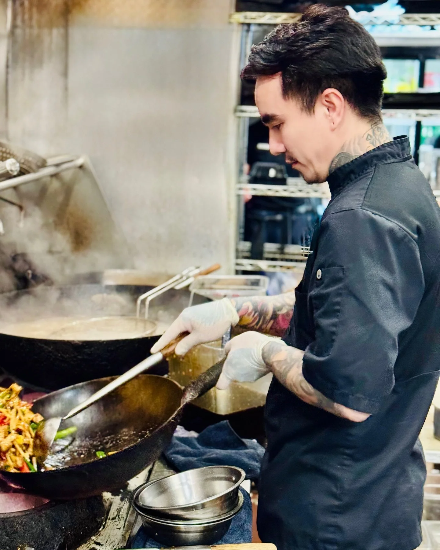 Cooking Thai food is about balance. Sweet, sour, salty, spicy. But it also takes focus and dedication behind the scenes.

Chef Alan spends his days at the wok, working through the heat and the rush of service to make sure every dish leaving the kitch