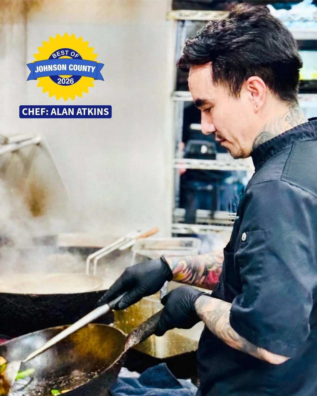 We are super excited about Chef Alan&rsquo;s nomination for Best Chef in Best of Johnson County, and incredibly grateful to also be nominated for Restaurant, Thai Food, Lunch, Outdoor Dining, and Vegetarian.

There&rsquo;s something really special ab