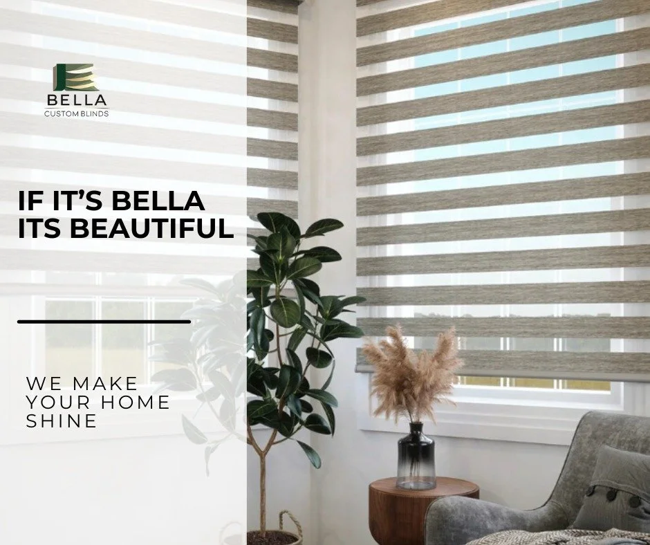 ✨ If it&rsquo;s Bella, it&rsquo;s Beautiful! ✨
.
Custom window coverings designed to elevate your space and complete your home. 
.
Every detail is made to measure and professionally installed &mdash; because your home deserves to look its best.
.
📍 