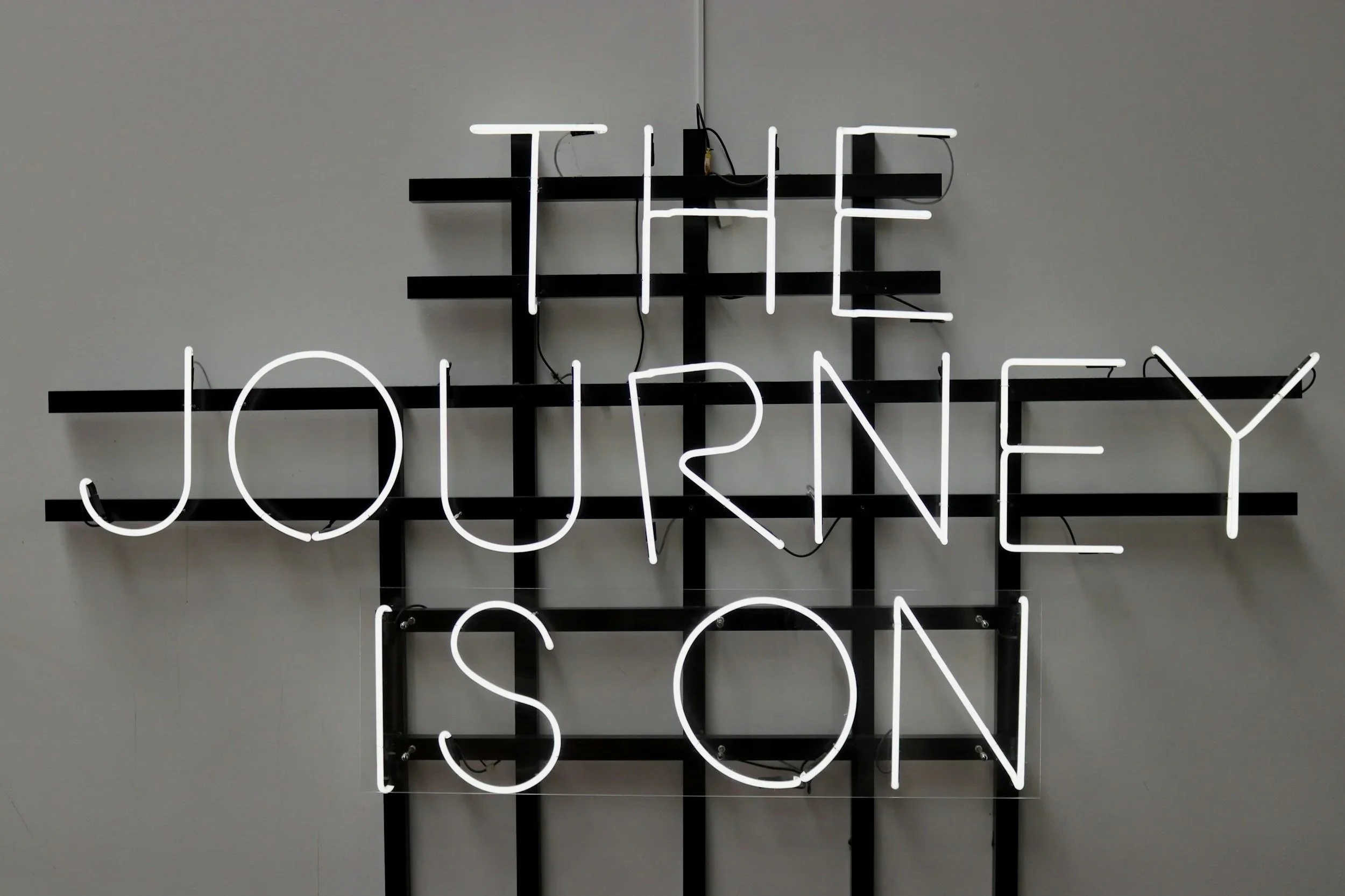 The journey is on logo