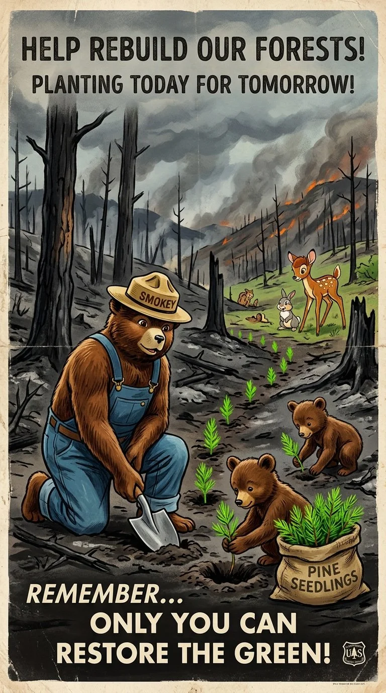 The Firestorm After the Flames: Why Post-Wildfire Forest Restoration Demands New Policies 