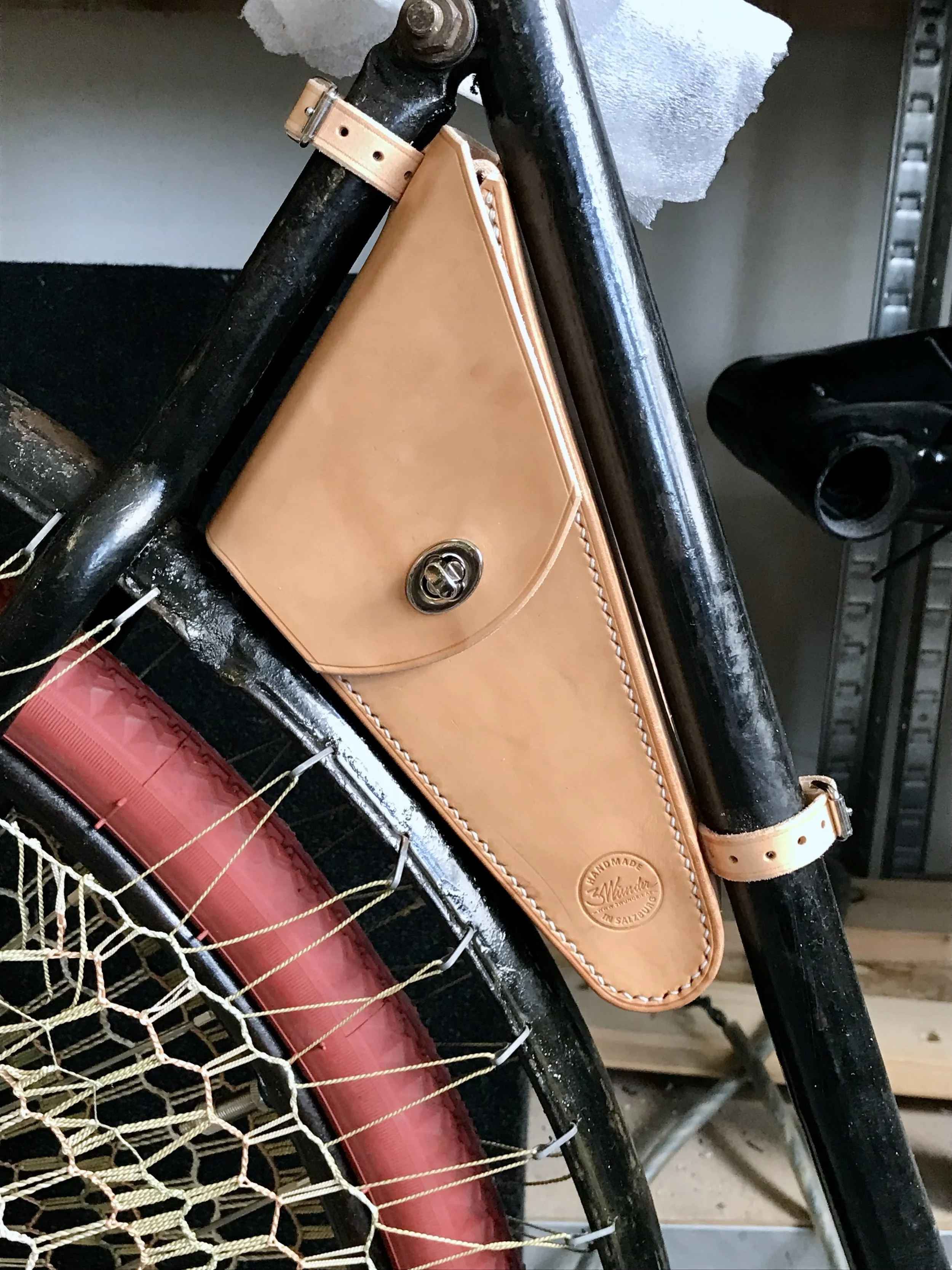 Dreiecktasche für Waffenrad
