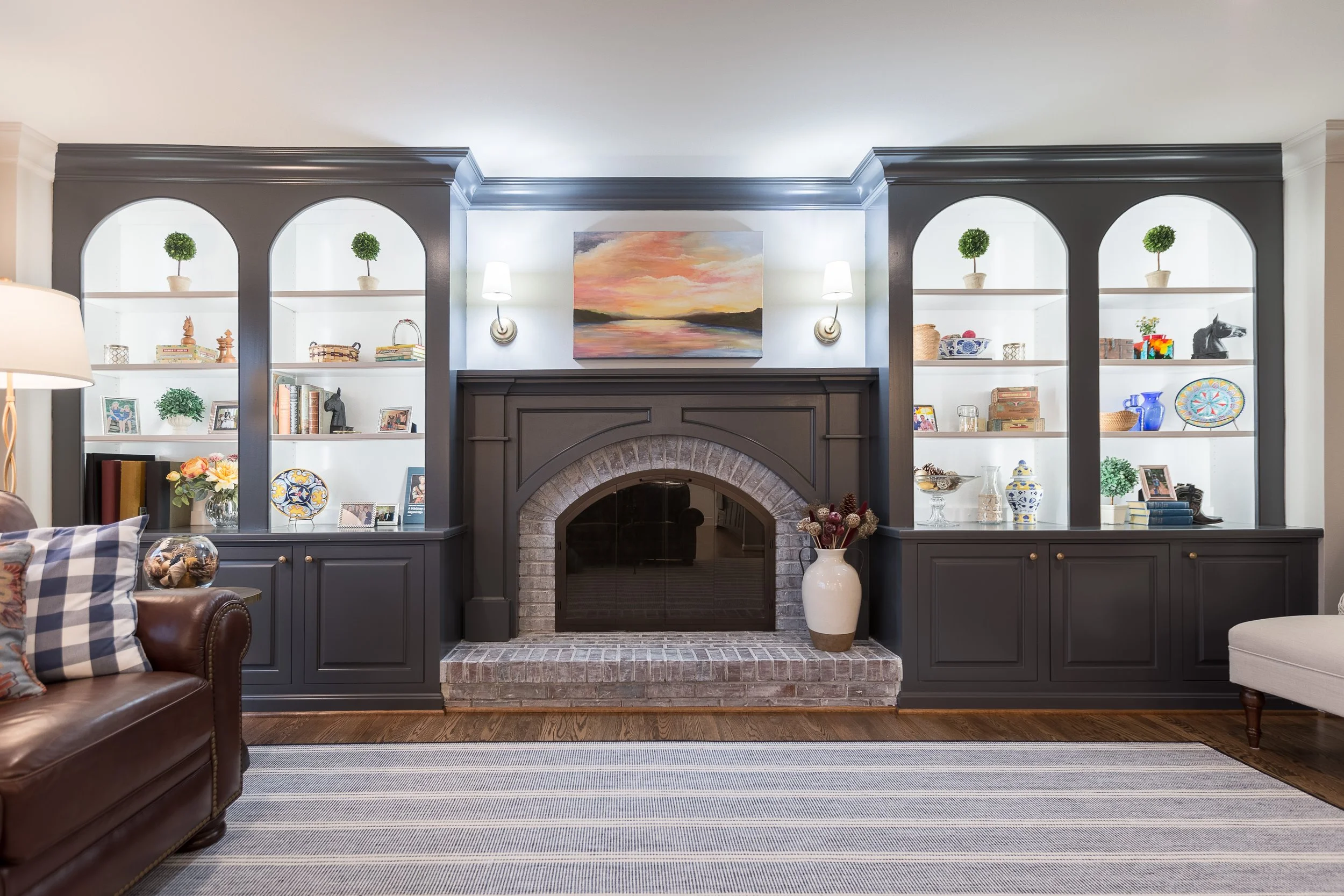 Designed by Kim Kendall Interiors.
Built by Duckett Construction