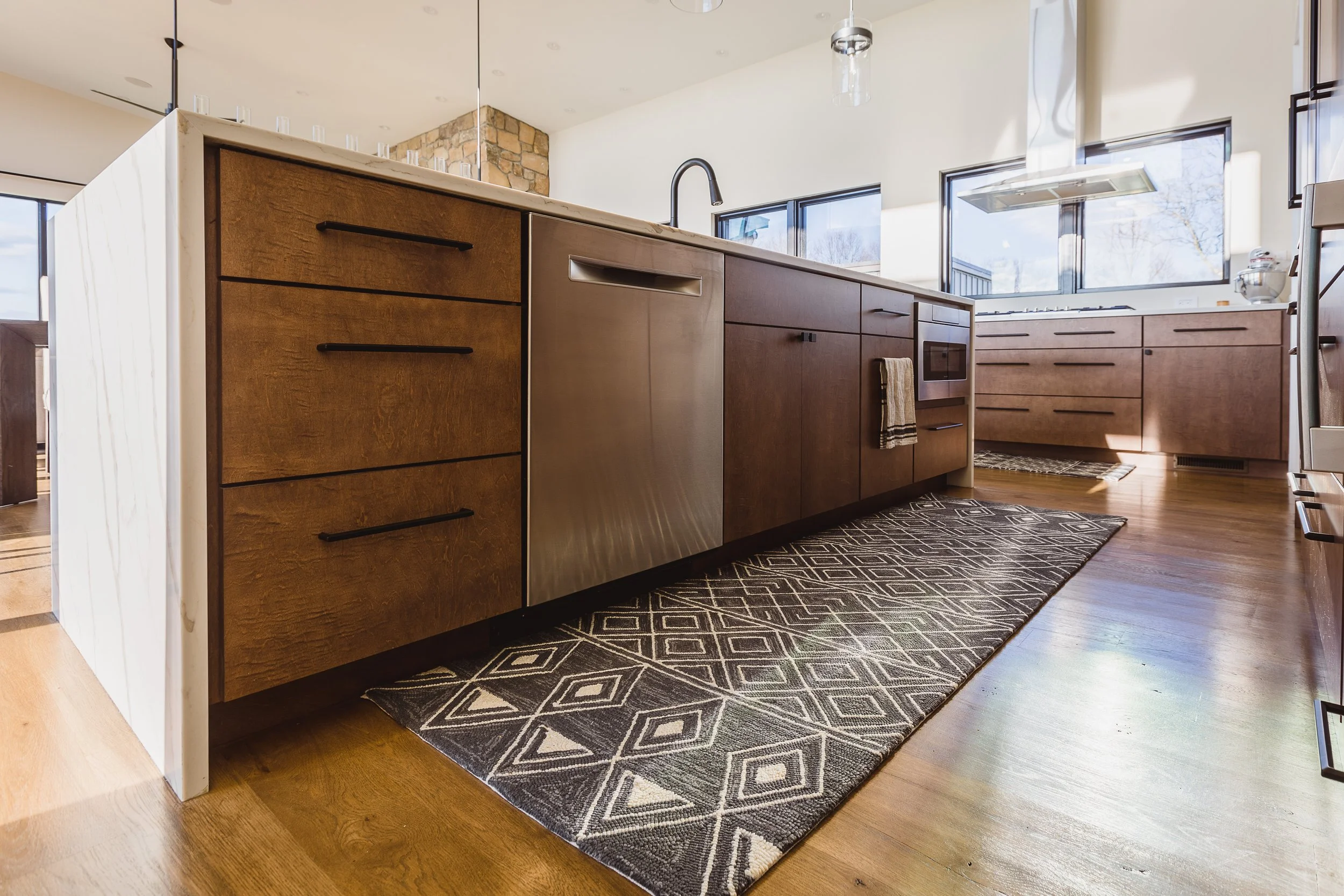 Waterfall Countertop