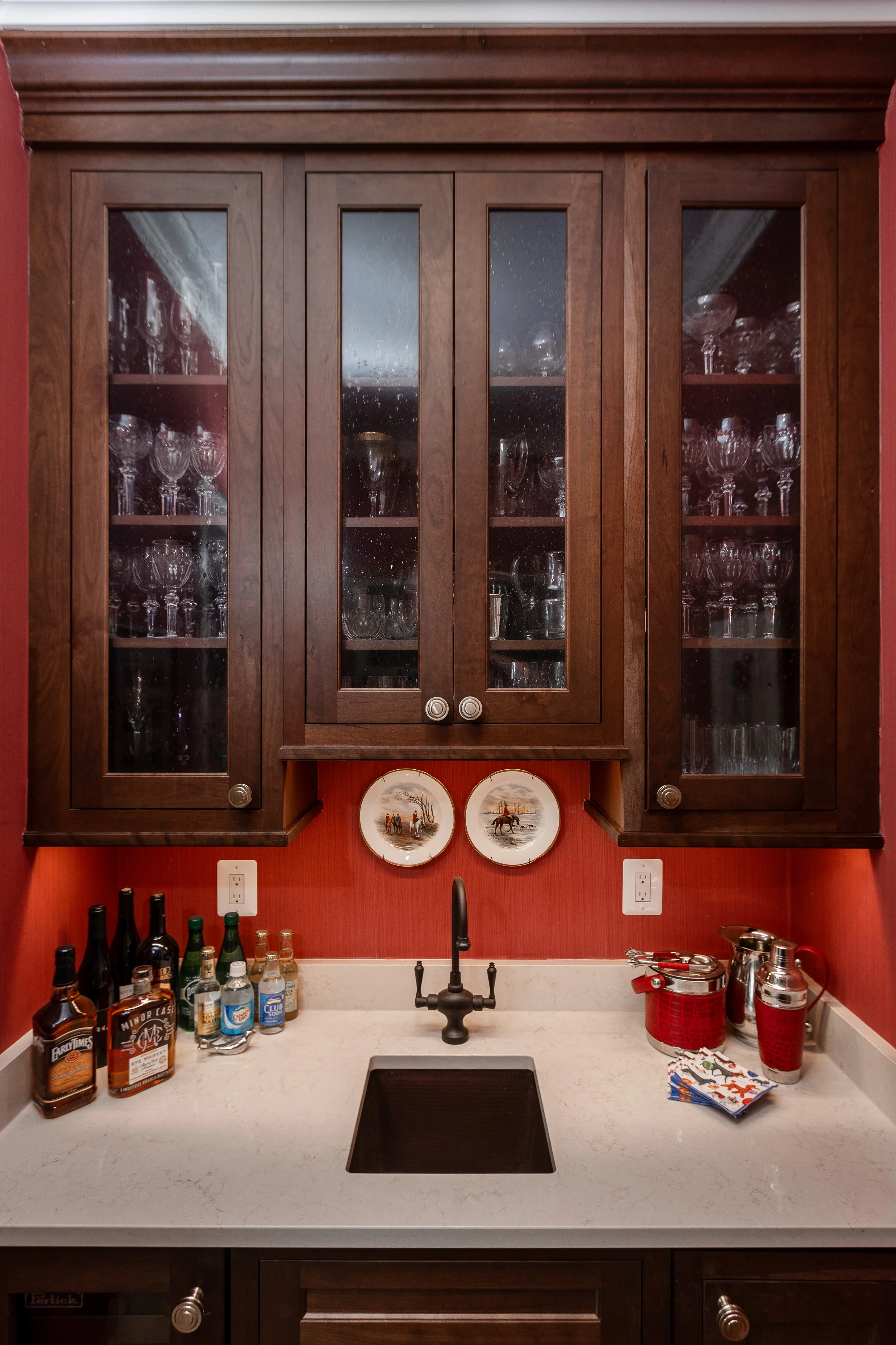 Cherry Wood - Walnut Stain