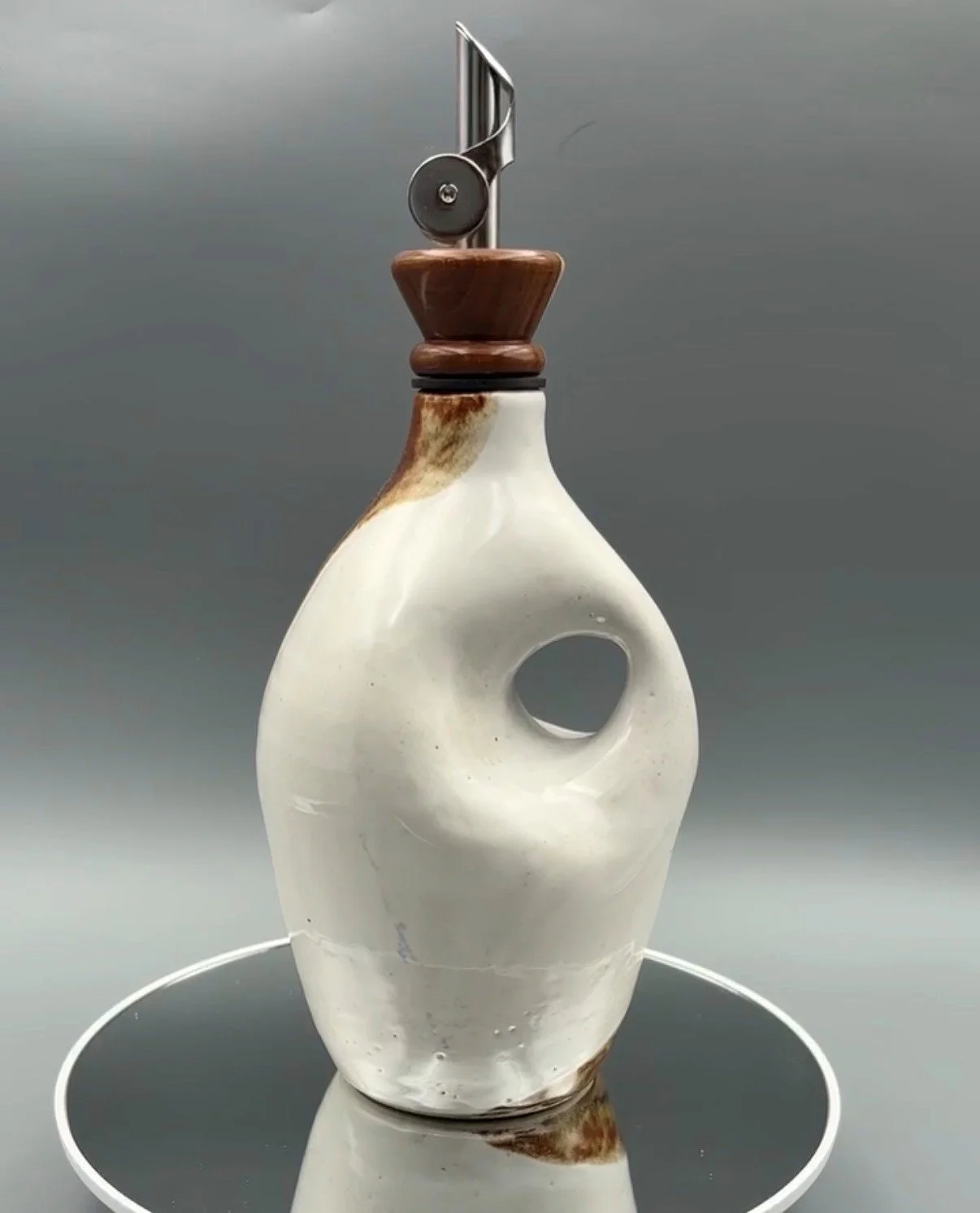 Copper Current Cruet