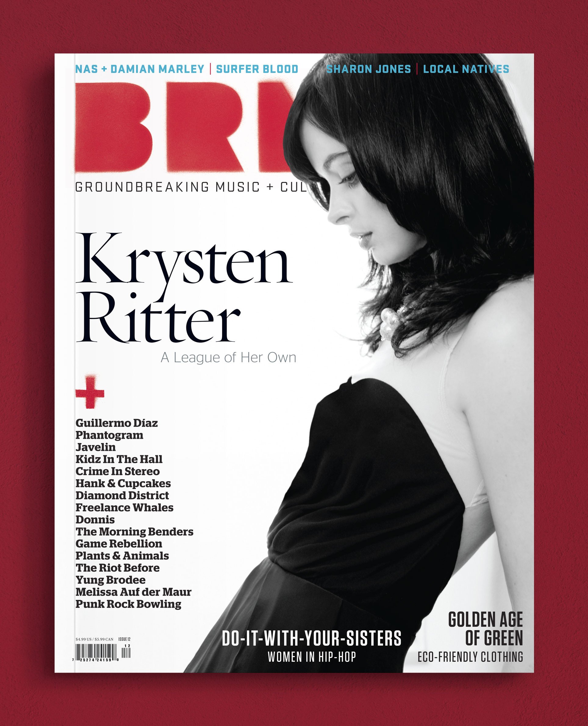 Beyond Race Magazine, cover, photograph by Dove Shore