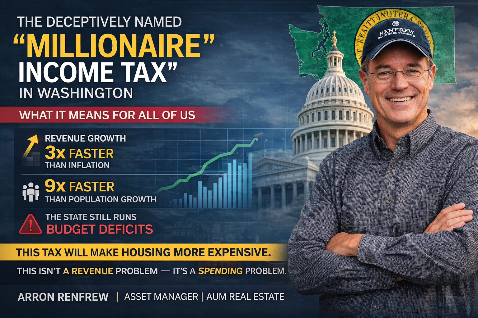 Renfrew Report… Why the so called “Millionaire income tax” will make housing more expensive.