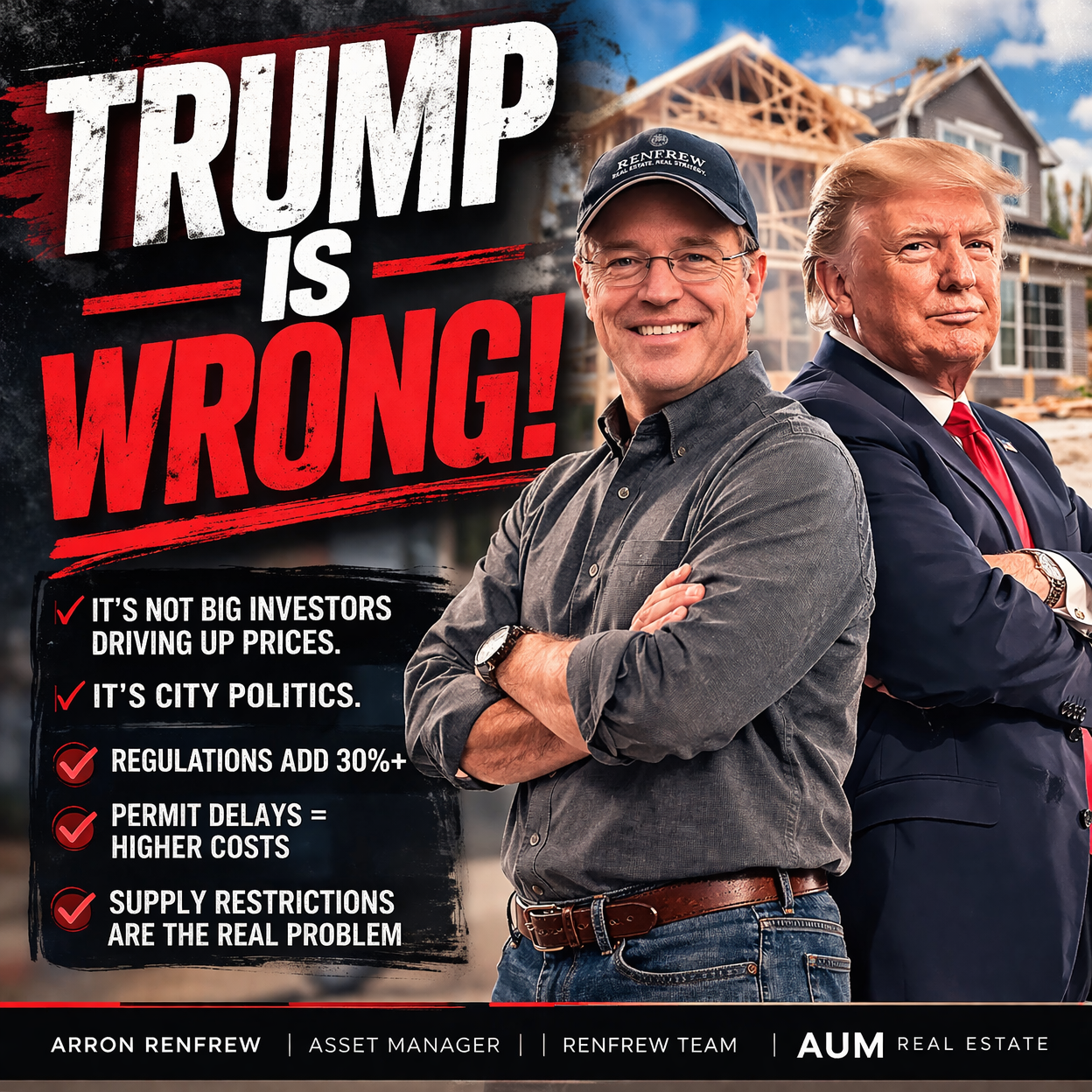 Renfrew Report… Trump is Wrong!