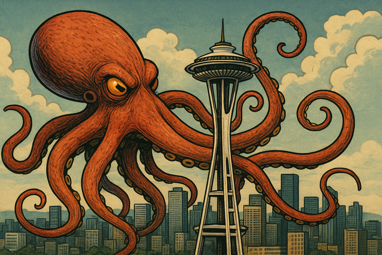 Oranssi technician working on a roof project