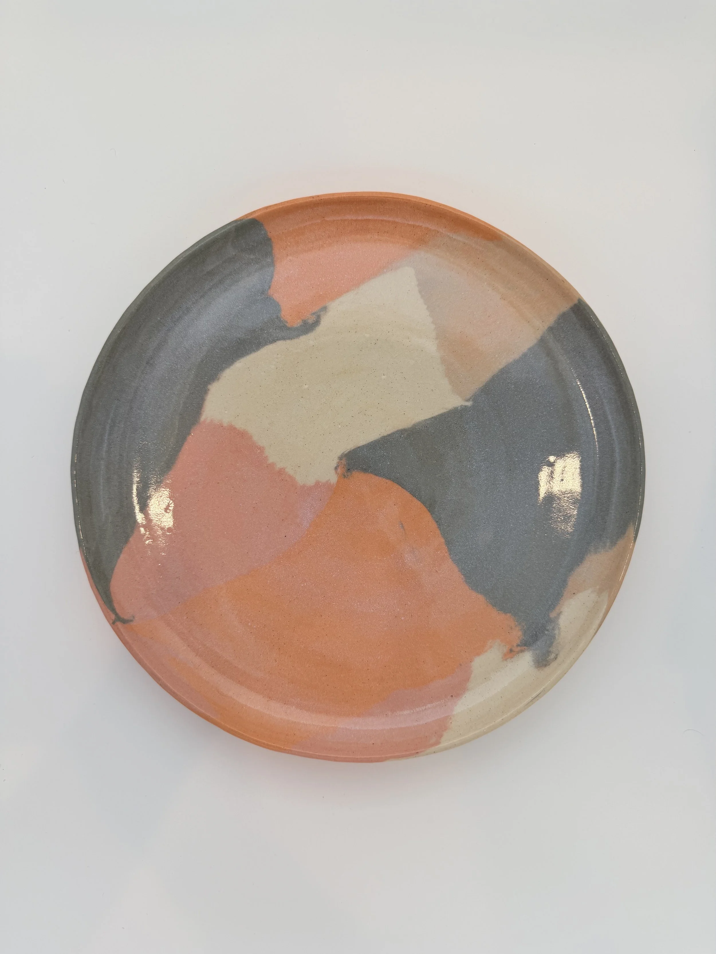Soft Bloom Nerikomi Dinner Plate