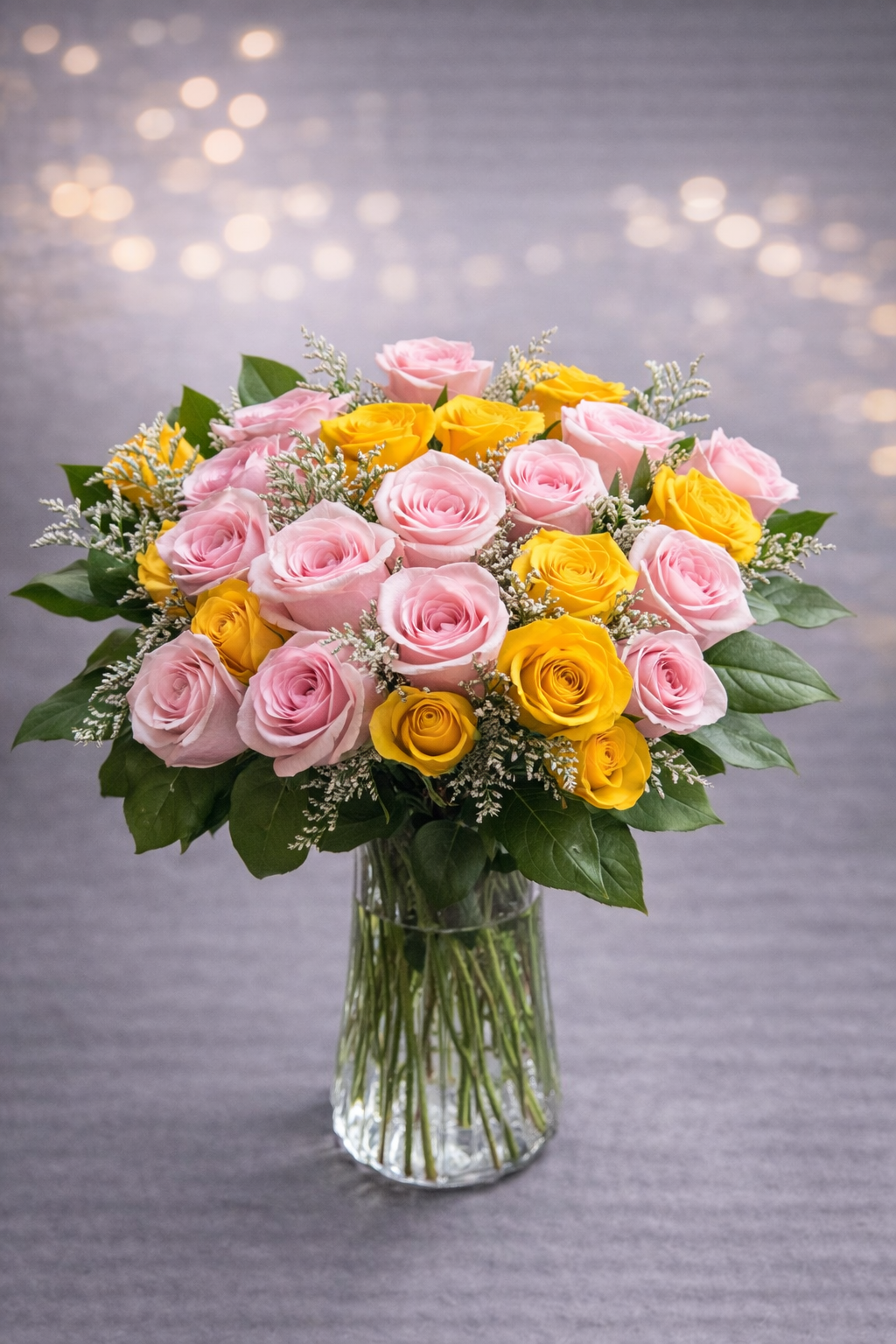 Golden Blush-24 Roses