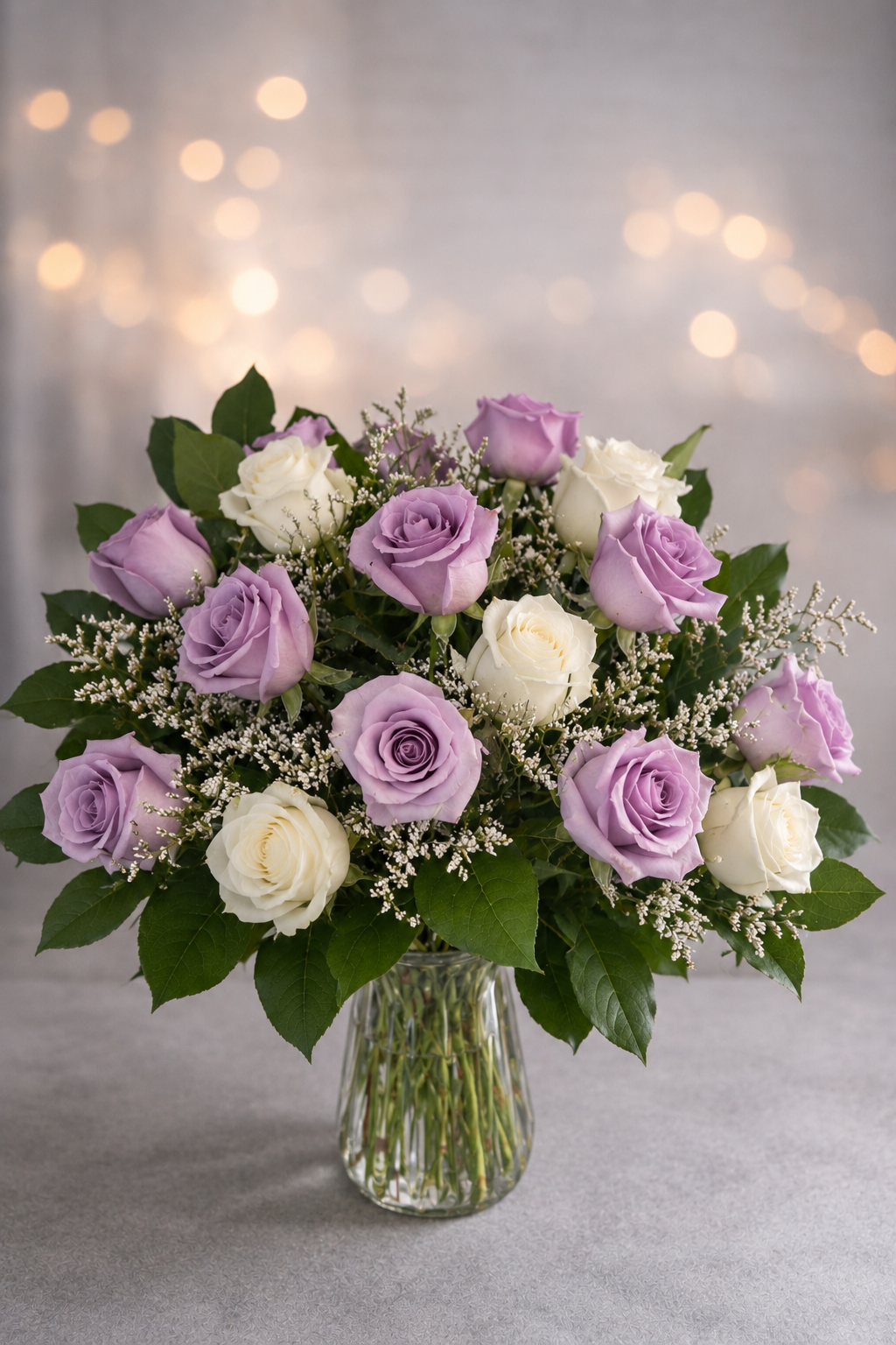 Moonshadow Bloom-24 Roses