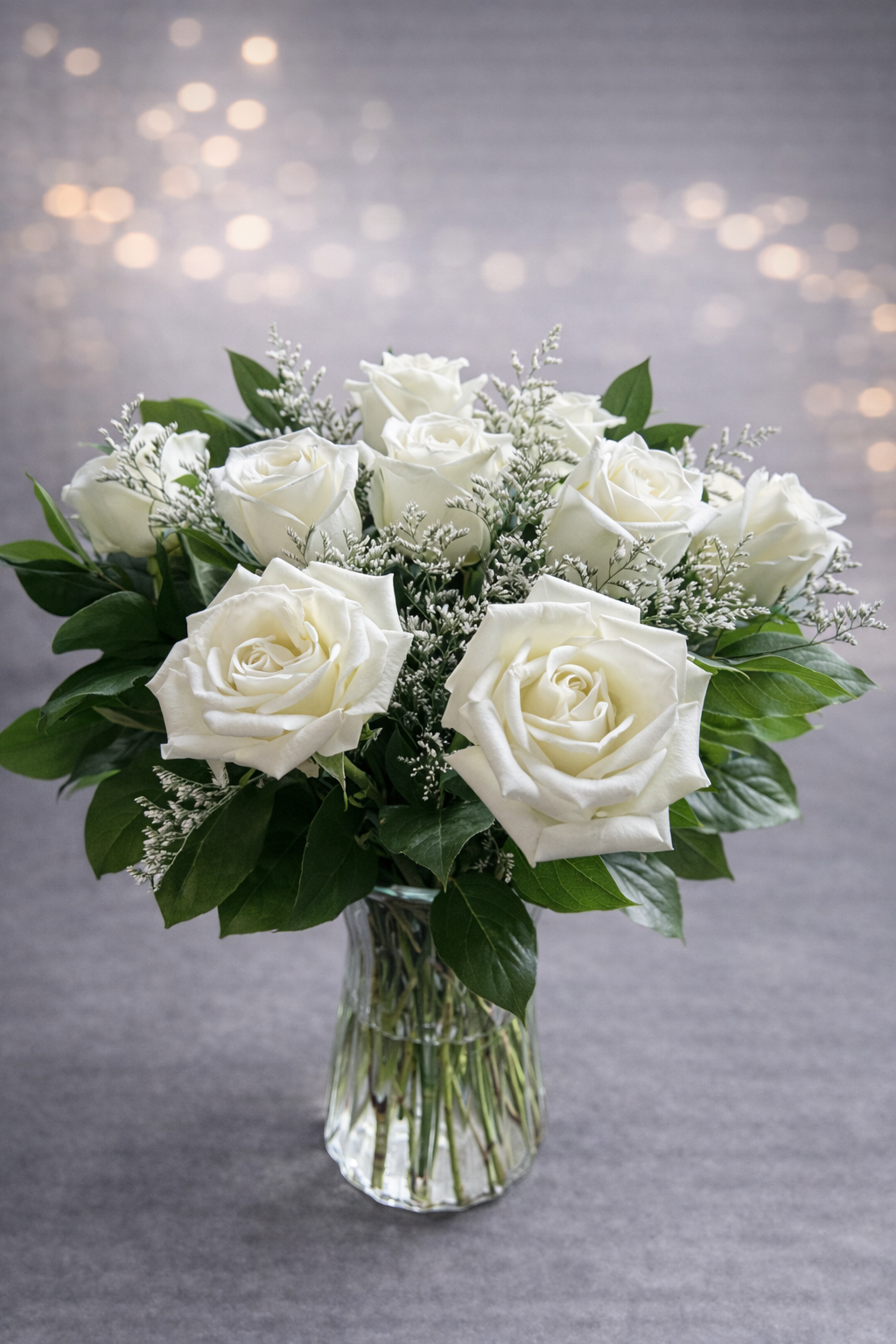 Pearl Whisper- 12 Roses