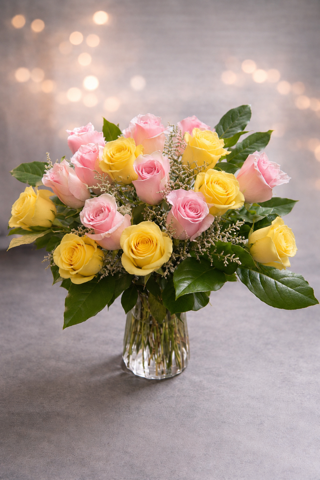Golden Blush-24 Roses