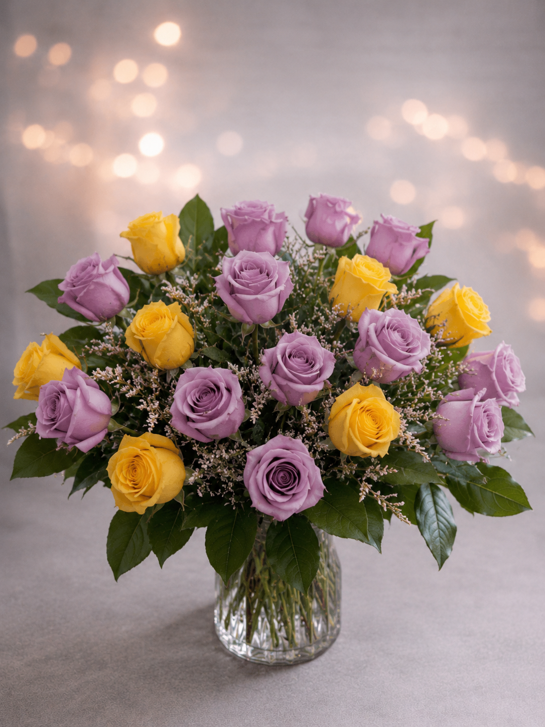 Lavender Sunshine-24 Roses