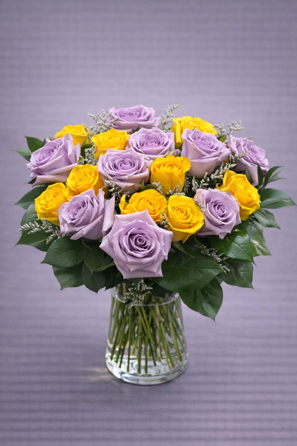 Lavender Sunshine-24 Roses