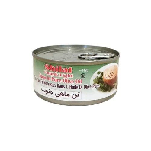 Shilat Tuna Olive oil 48x142g