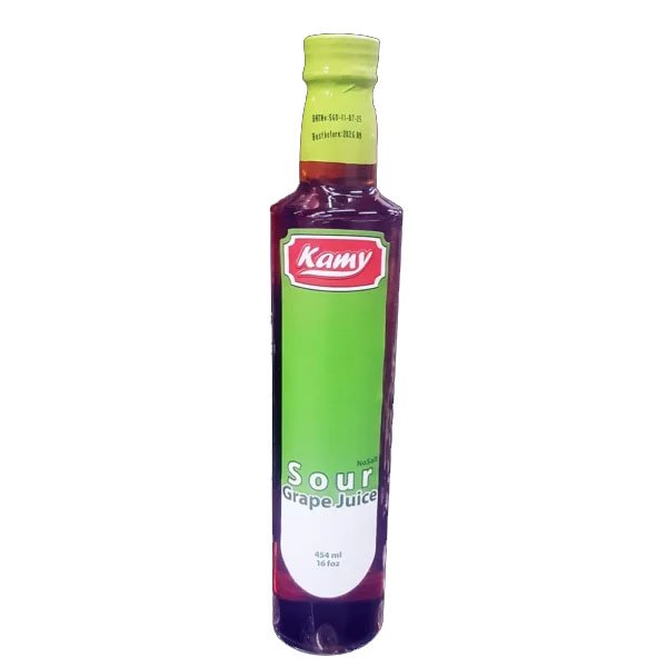 Kamy Sour Grape Juice (no salt) 12 x 485ml