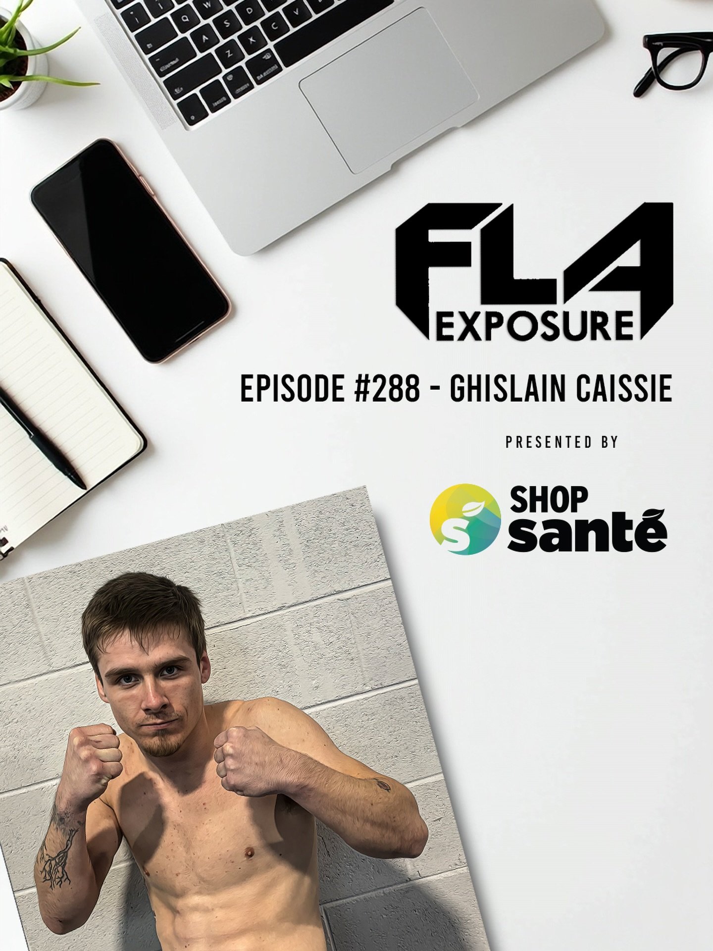 Episode #288 TODAY at 9:30 am 
🔹Ghislain Caissie - Icon Combat 
#fla #fla24 #flaexposure 
Presented by @shopsante.canada