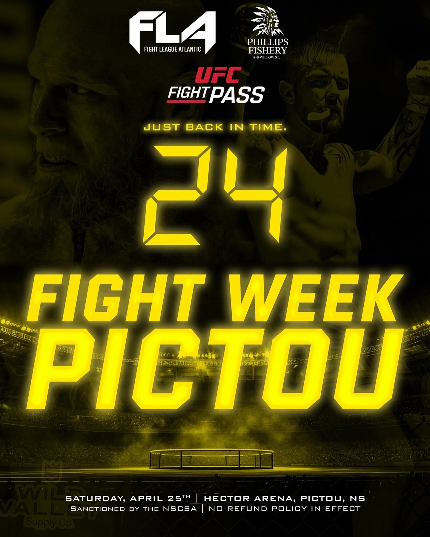 FIGHT WEEK BABY 
All remaining ONLINE TICKETS 👇
General Tickets $60 cash at the door 
FIGHTLEAGUEATLANTIC.com 
#fla #fla24 #ufcfightpass #hector #pictou