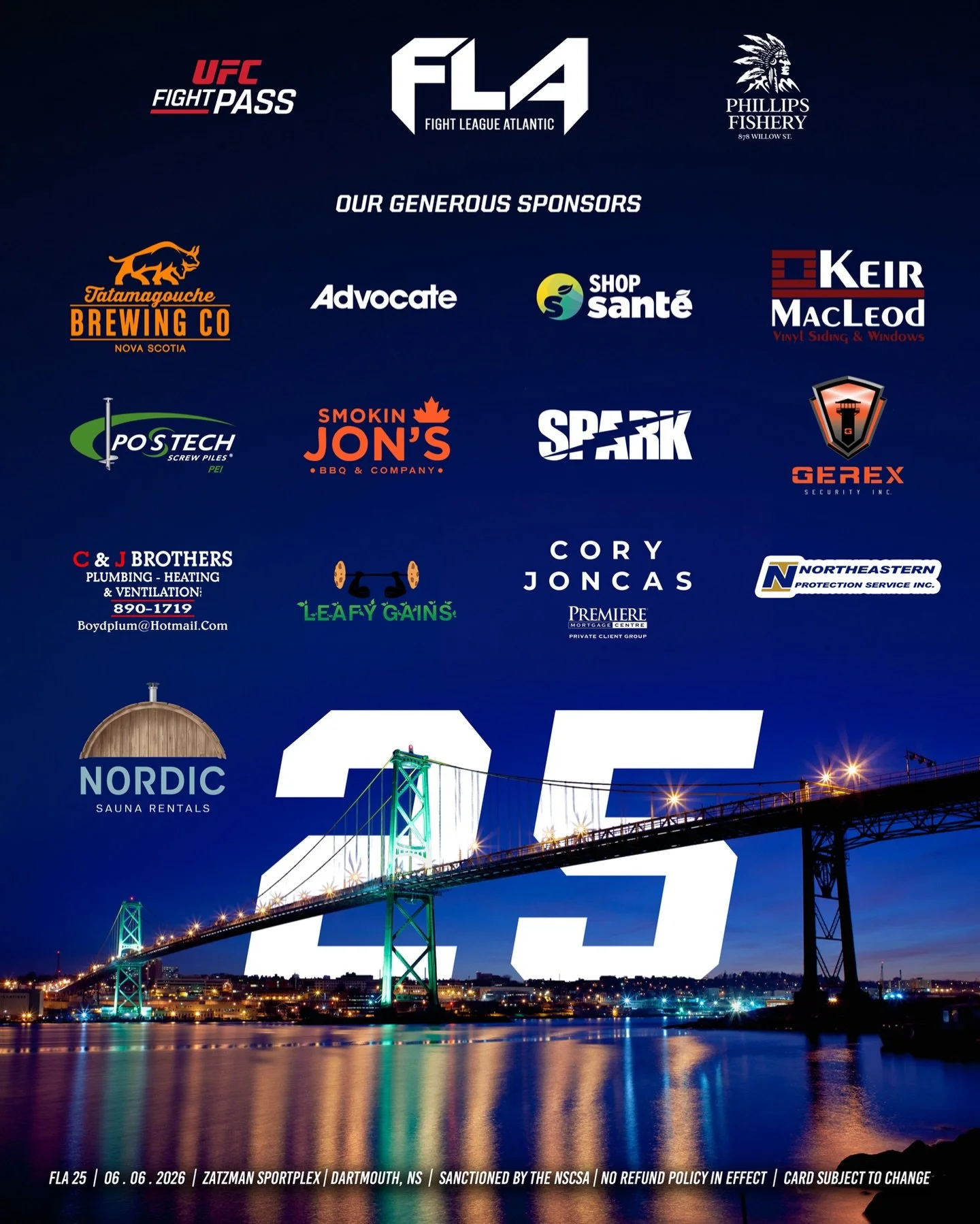 BIG ❤️to our Partners! 
We cannot thank our event sponsors enough for sticking by us and really giving back to the community.  We value true &ldquo;partners&rdquo; who want to see FLA &amp; East Coast combat sports continue to reach new heights! Our 