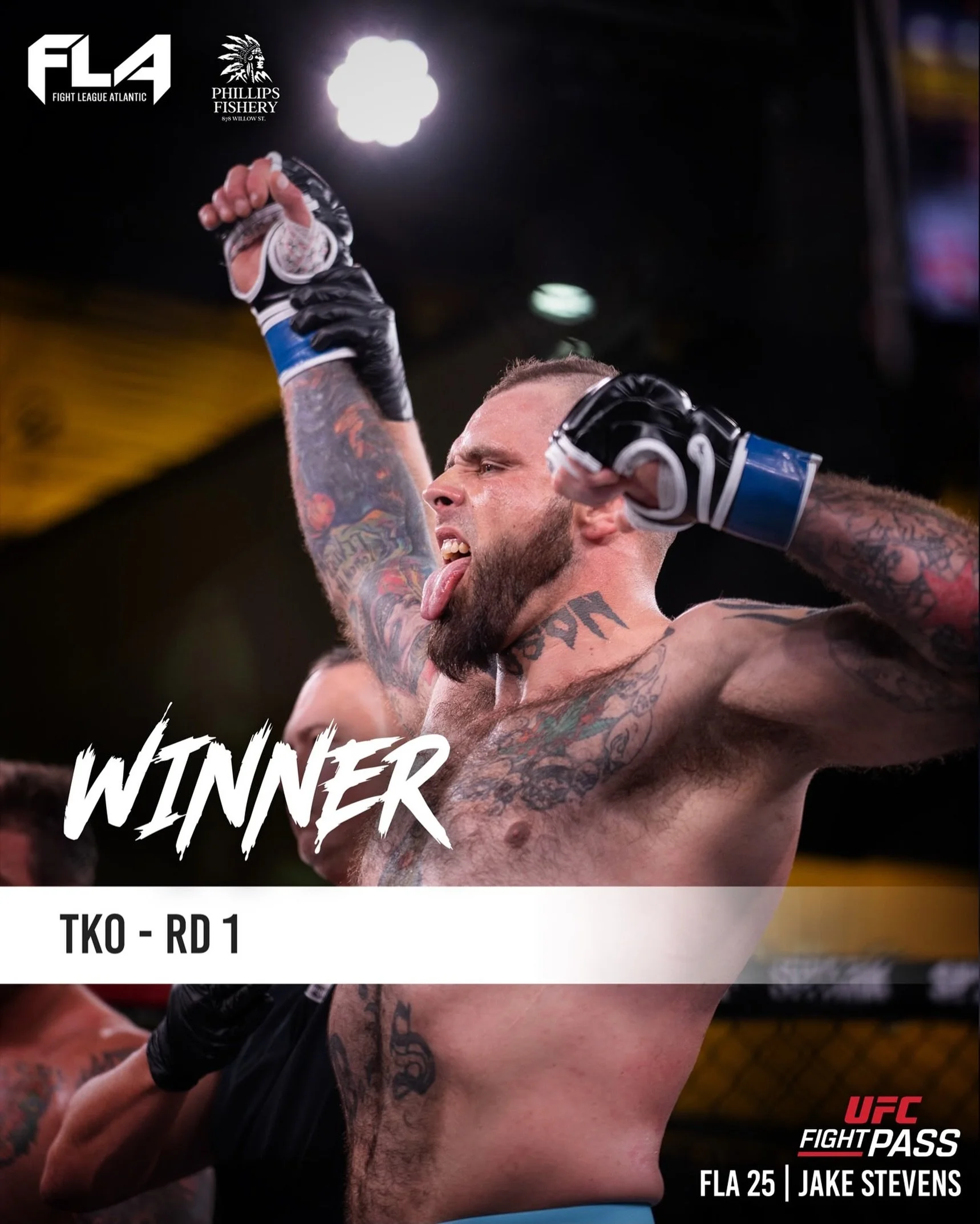 Winner via Unanimous Decision 
▪️Jake Stevens - Breakthrough Martial Arts
#decision #fla #zatzmansportsplex #ufcfightpass
