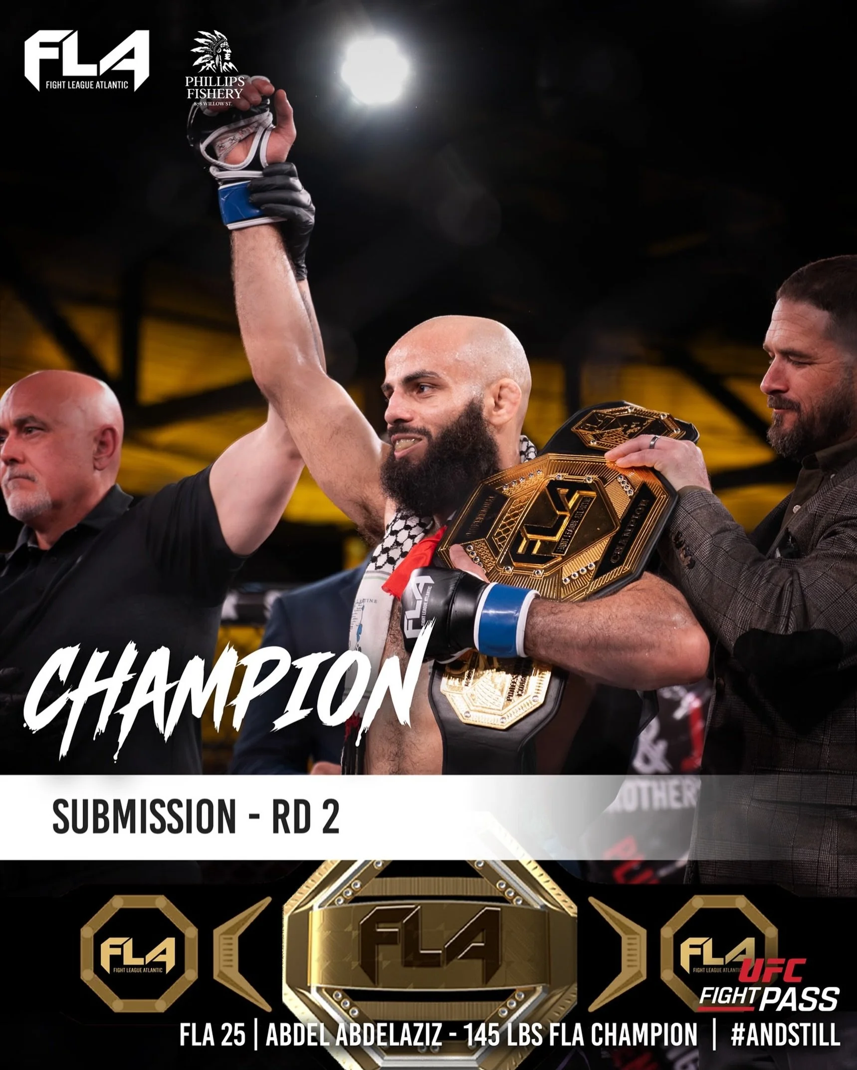 HE IS UNDENIABLE 🧟
 AND STILL #champion 
▪️Abdel Abdelaziz - Tower 1 Combat Sports 
#fla #champion #ufcfightpass #dwcs