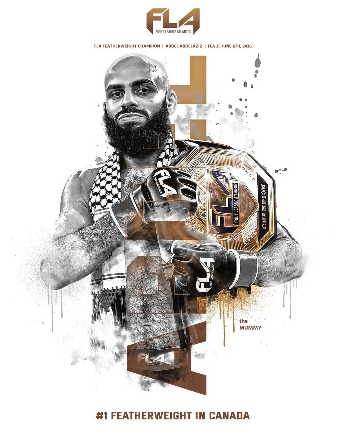 Undeniable &amp; Waiting for the 📞
#ufc #number1ranked 
10-0 #fla25