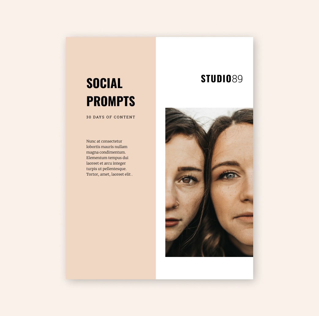 30 Days of Social Media Prompts