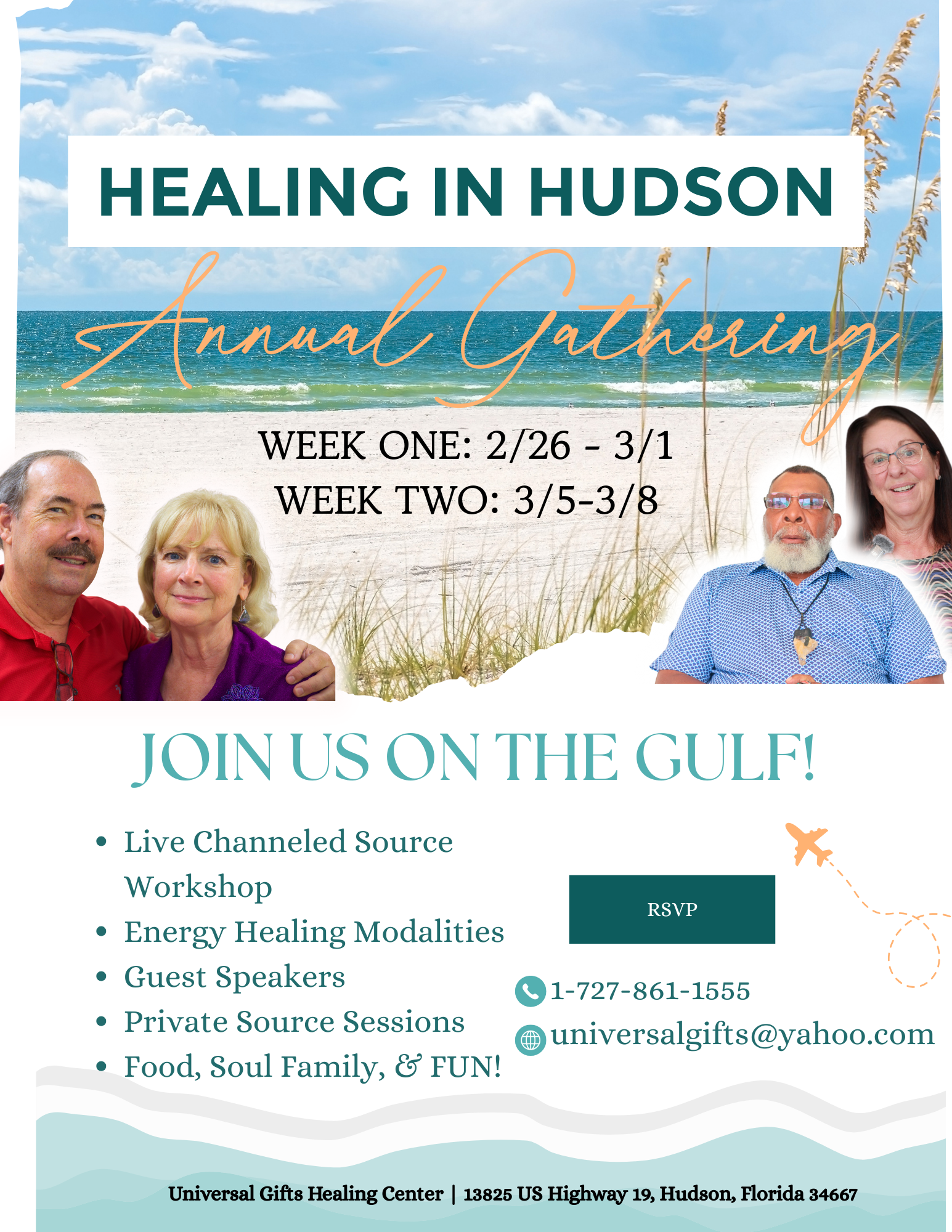 Healing in Hudson : Live Channeled Source Workshop