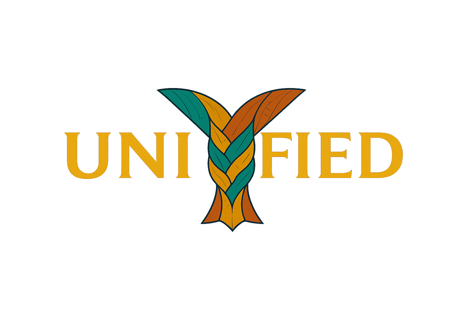 Logo of Unilever with gold background, stylized multicolored butterfly in the center, and the word Unilever below the butterfly.