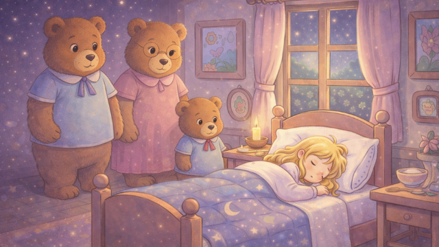 Goldilocks — A Calming, Funny Bedtime Story