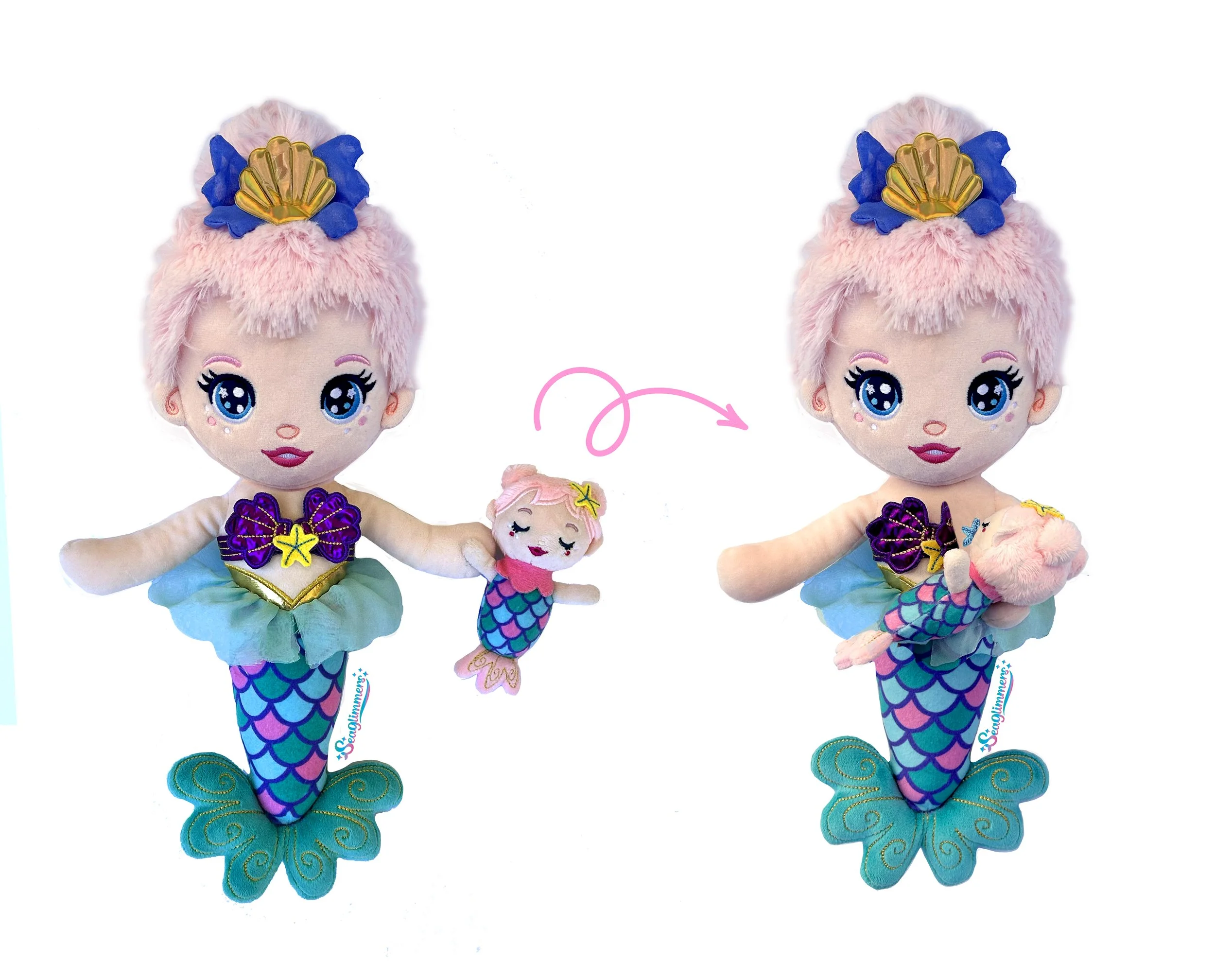 Seaglimmers Nursing Mermaid Mama Doll.jpg
