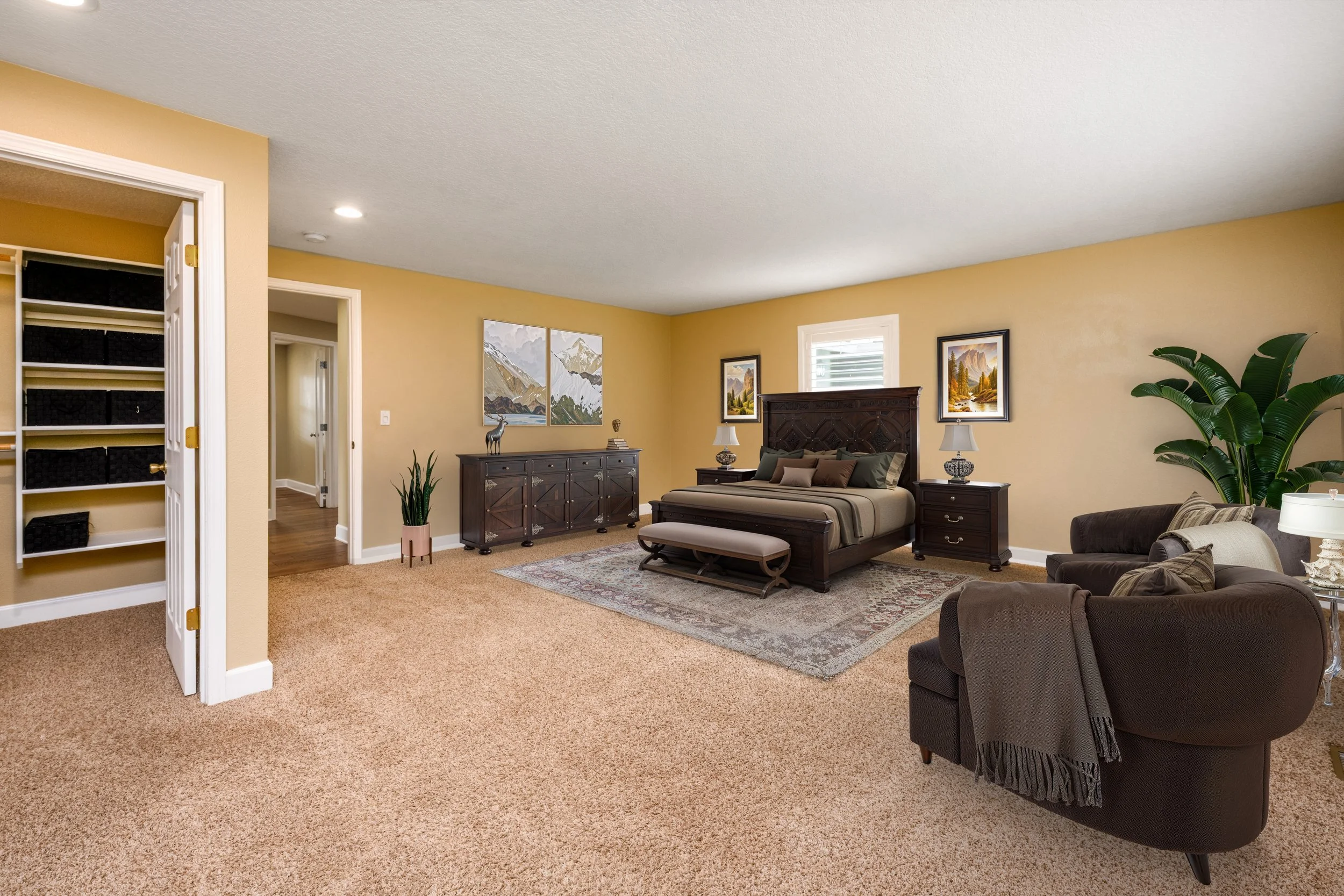 Real estate photography virtual staging