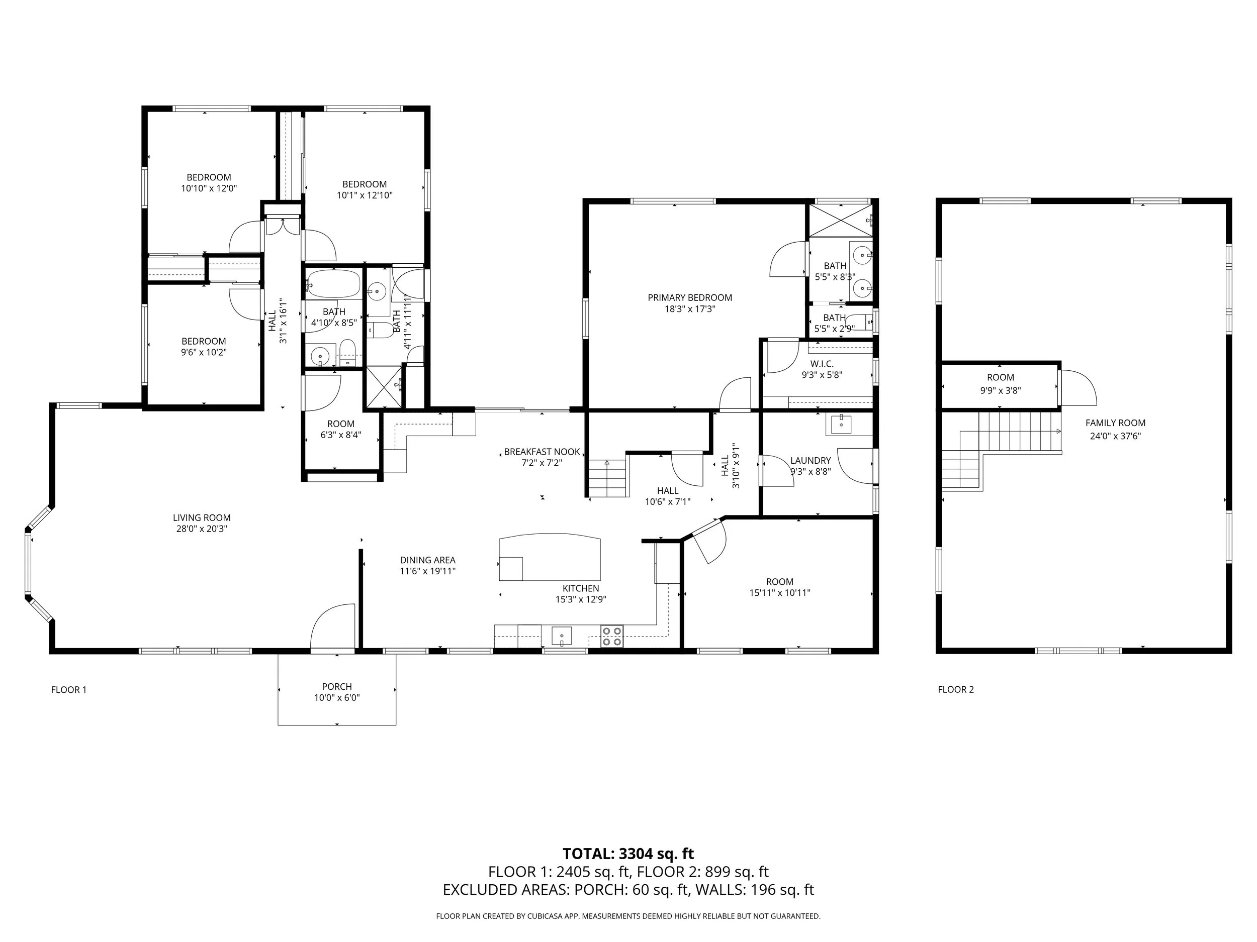 Real estate photography floor plans
