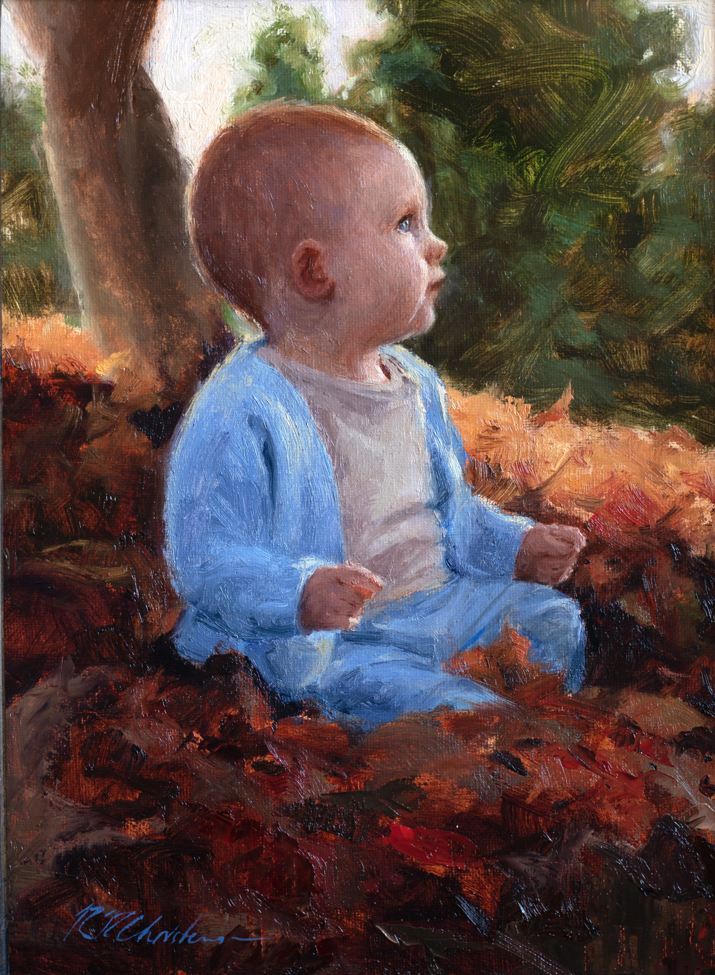 Theo Christmas_9x12_oil_2024 brighter.jpg